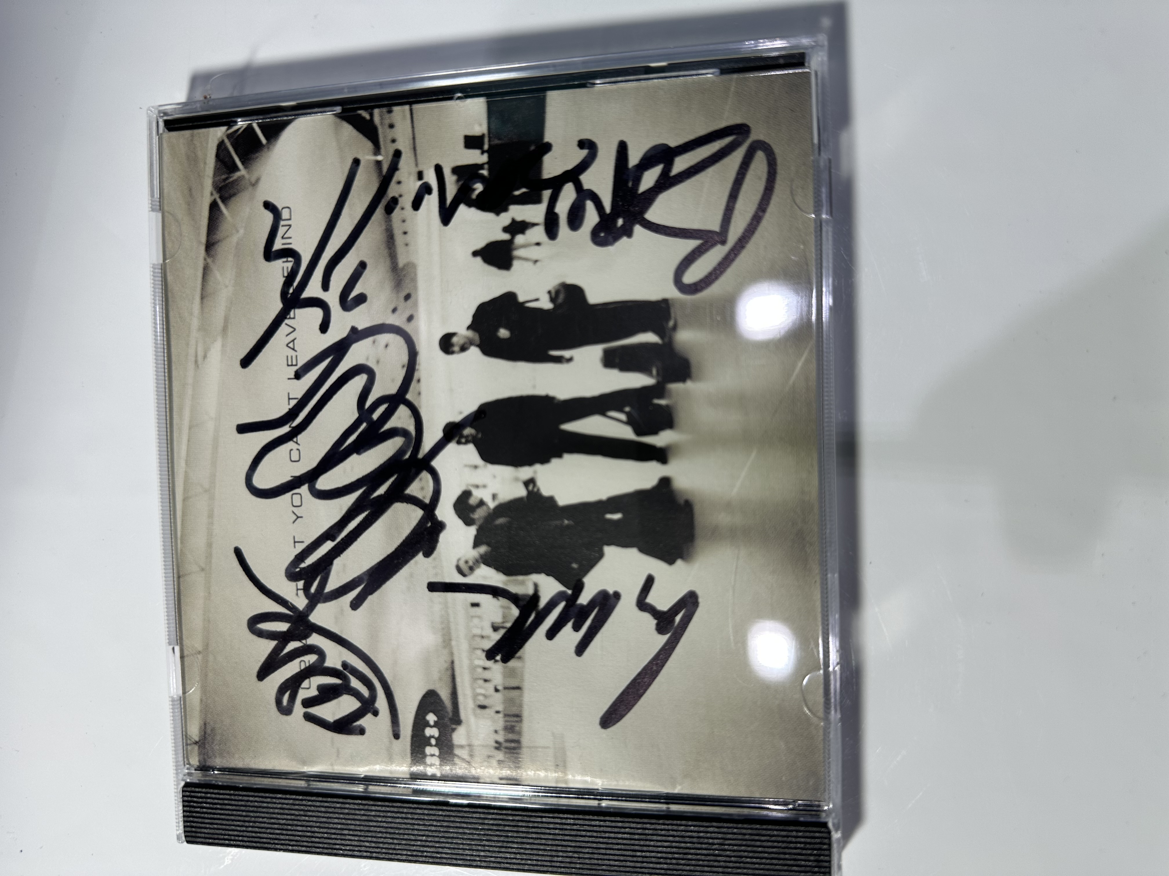 A1289 you too, all that you can’t leave behind signed autograph CD by full band