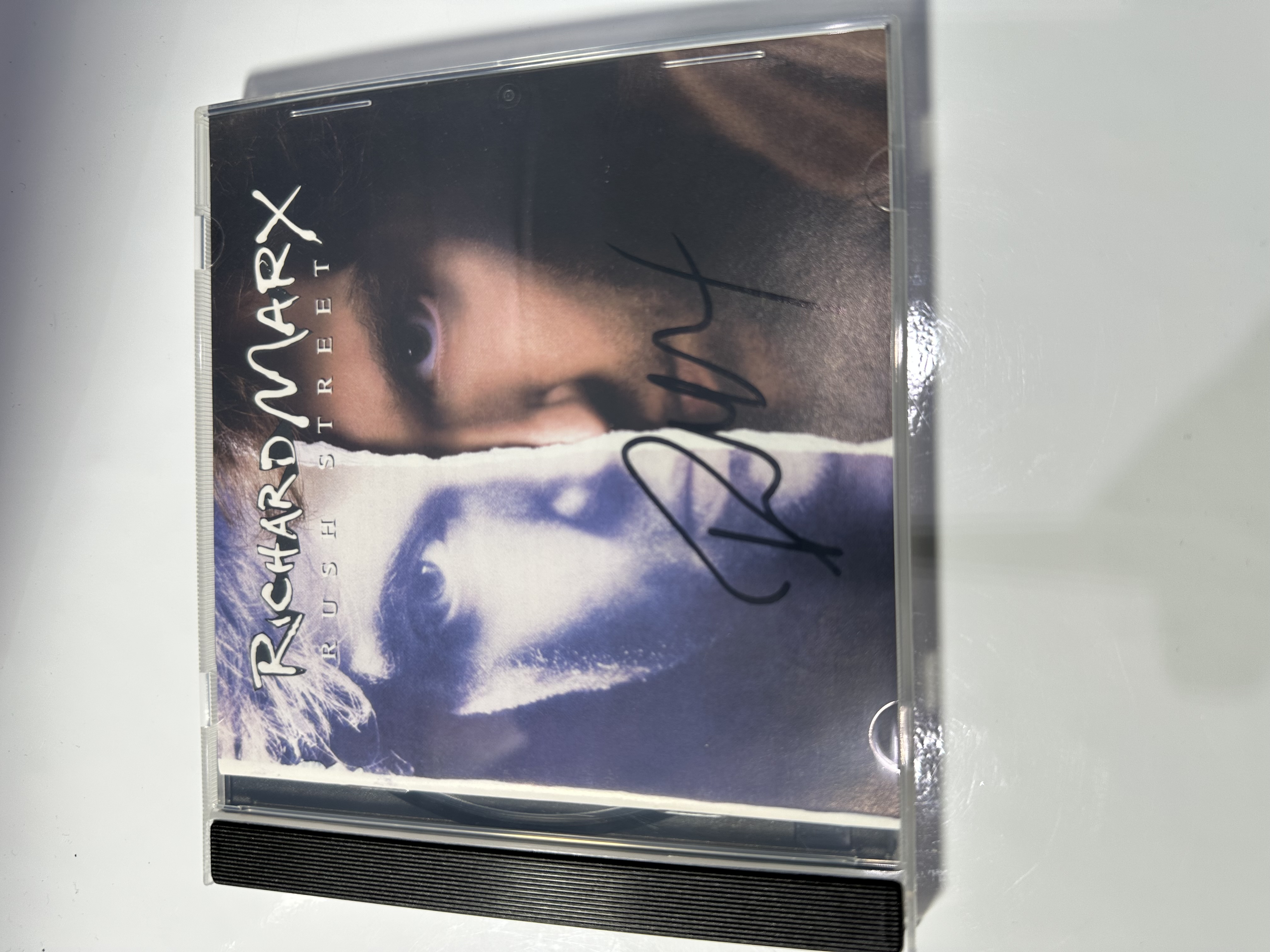 A1374 Richard Marx Rush Street signed autographed CD