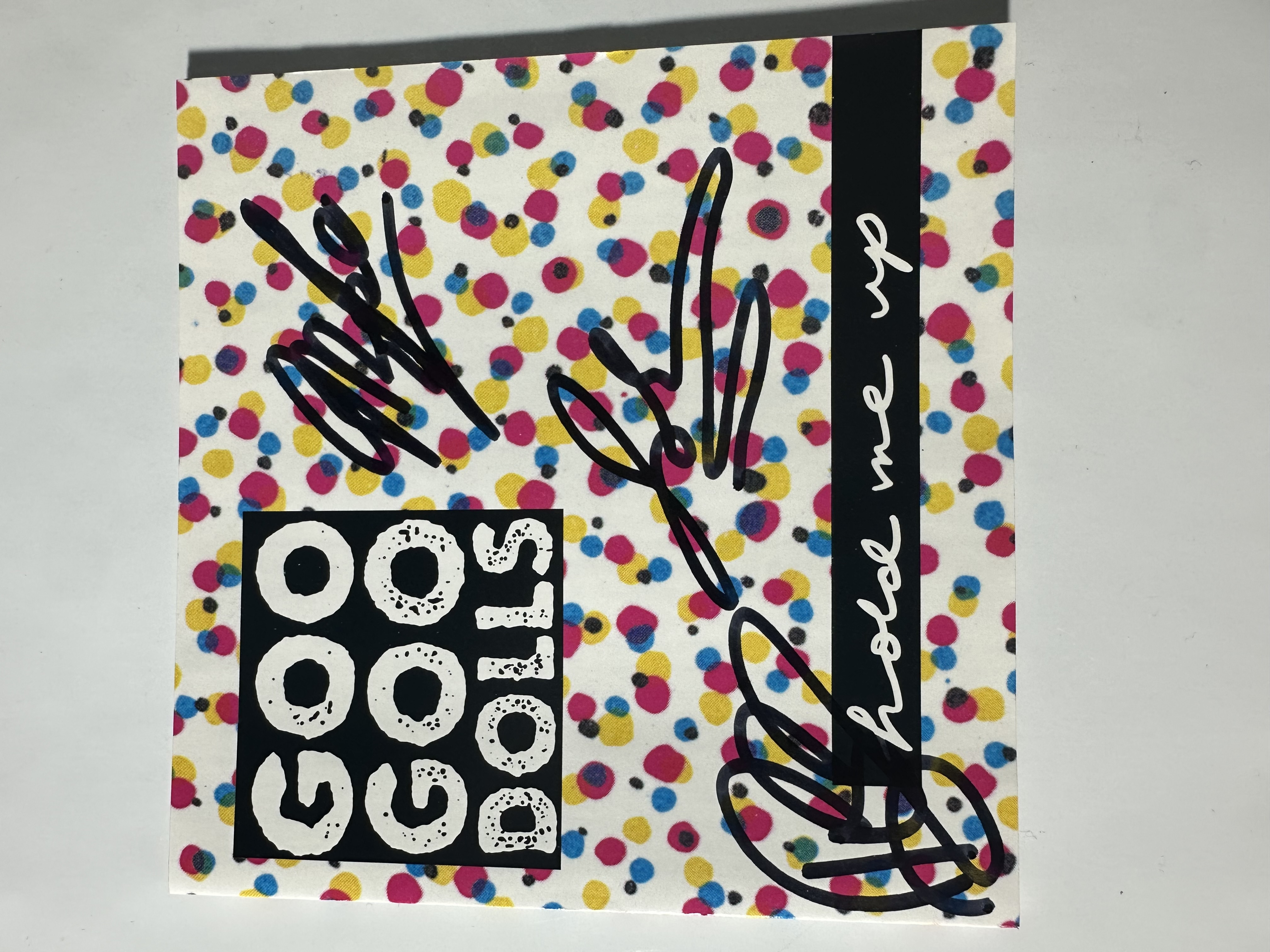 A2238 goo Goo Dolls hold me up signed autographed CD booklet signed by full band