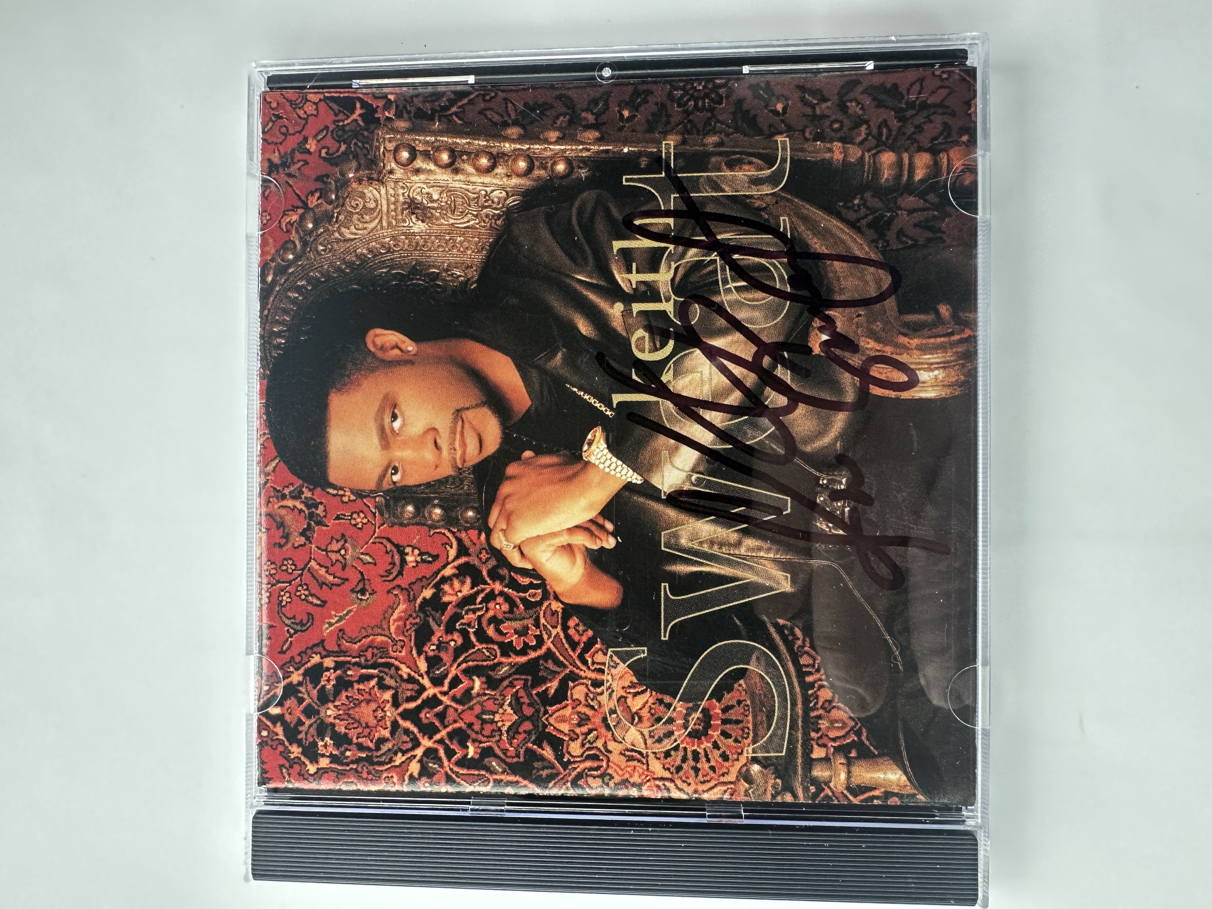 A26096 Keith Sweat signed autograph CD