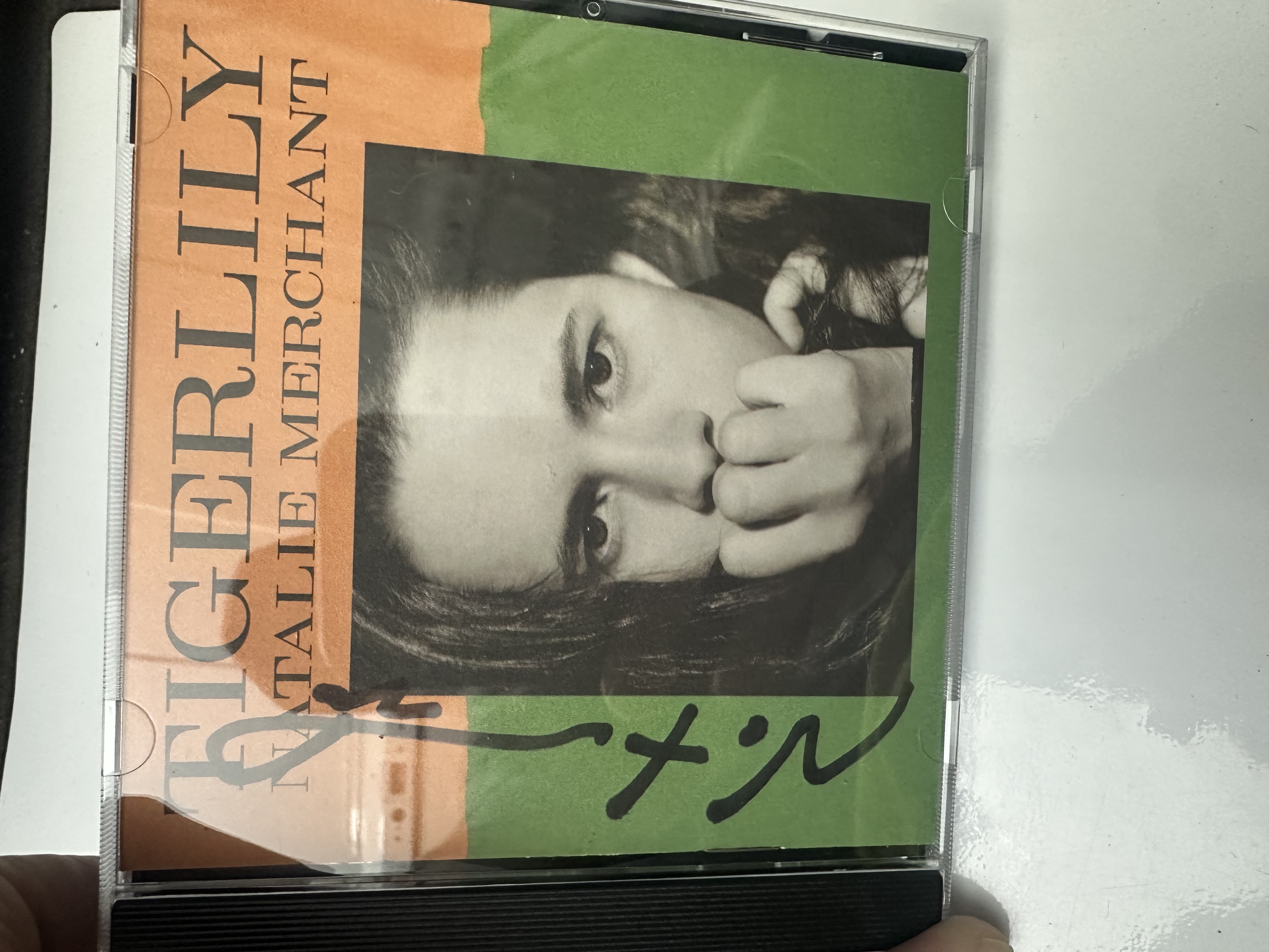 A2244 Natalie Merchant Tigerlily signed autographed CD by Natalie Merchant