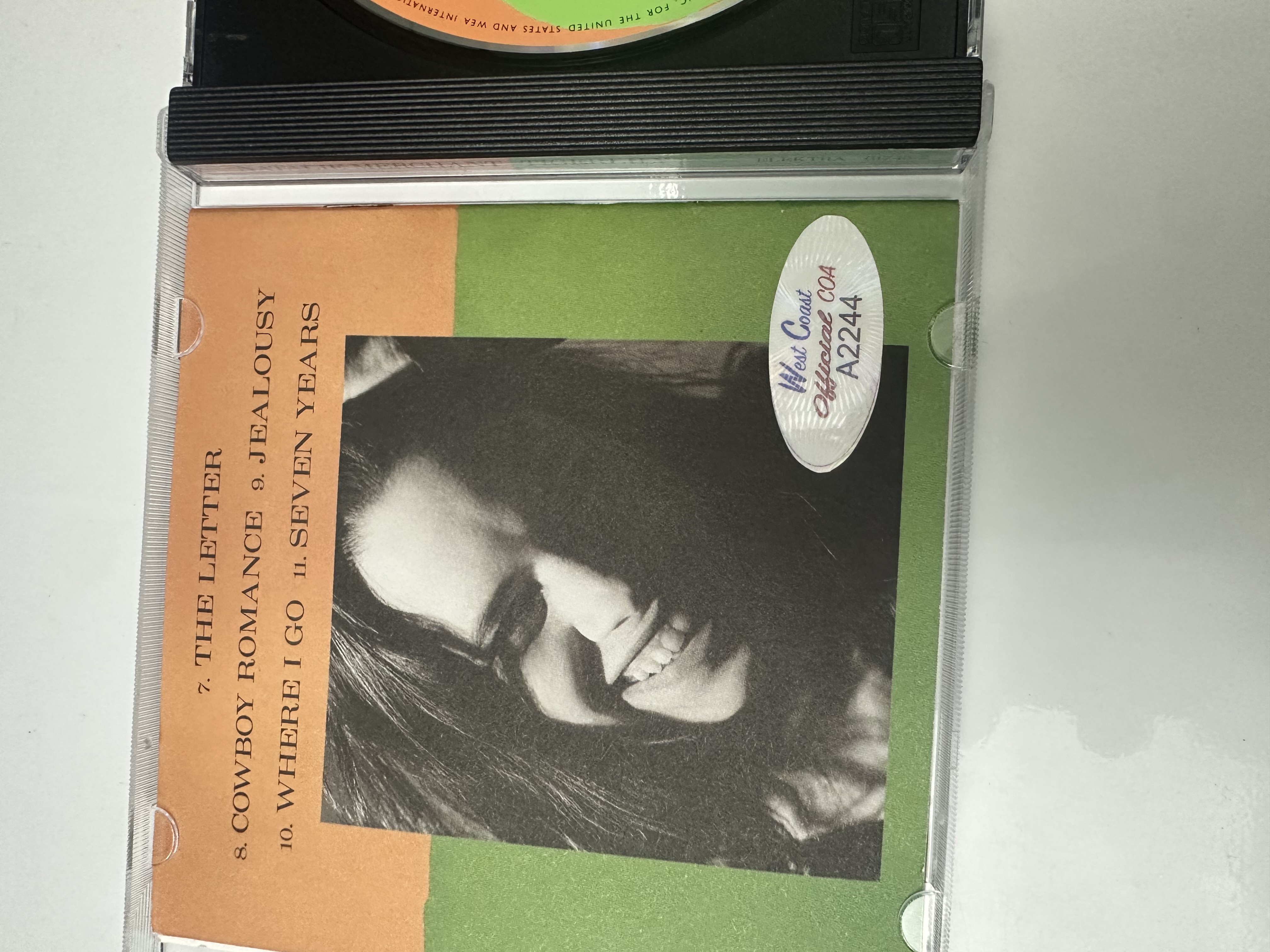 A2244 Natalie Merchant Tigerlily signed autographed CD by Natalie Merchant