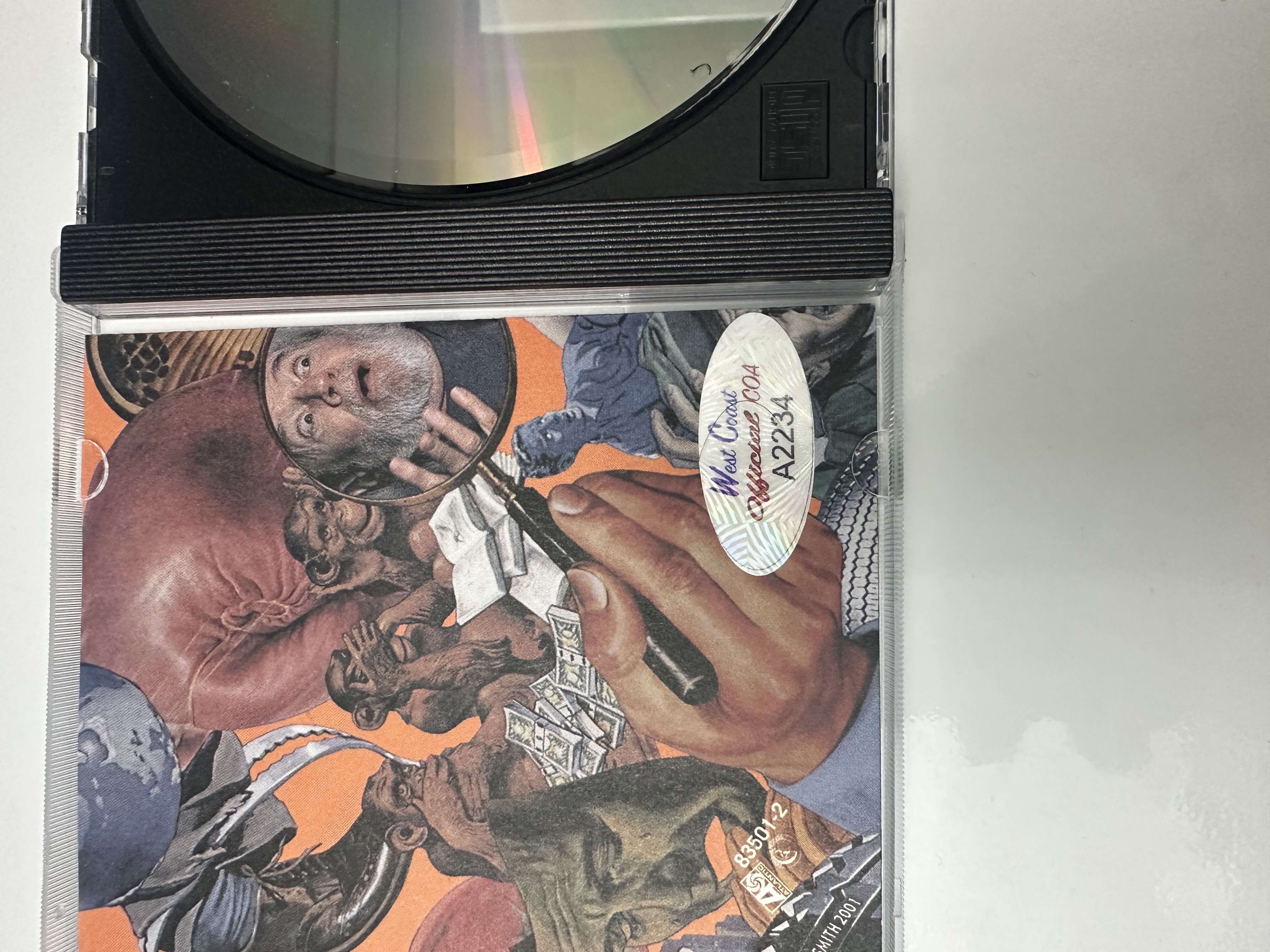 A2234 and George Carlin complaints and grievances signed autographed C