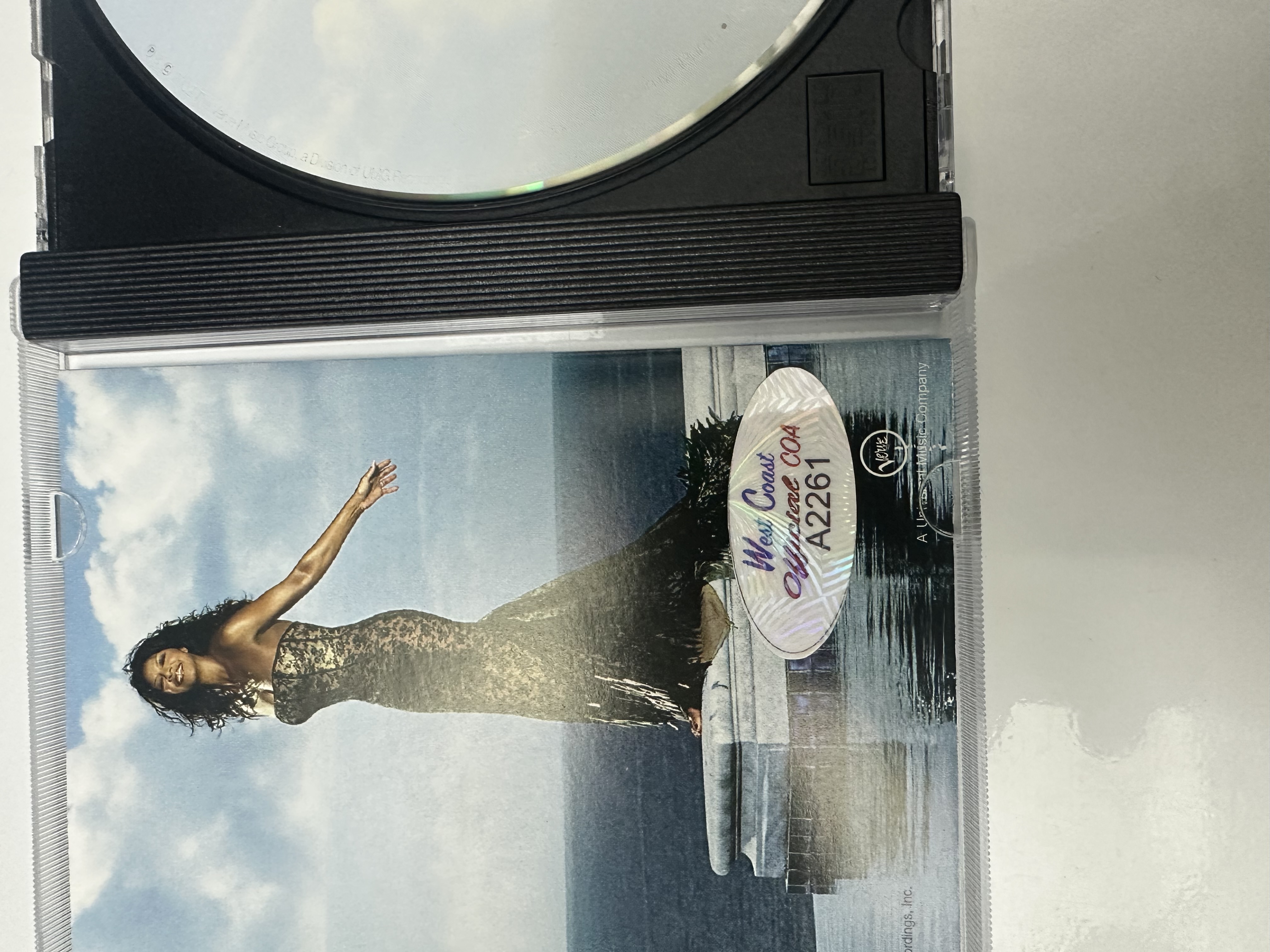 A2261 Natalie Cole ask a woman who knows signed autographed CD