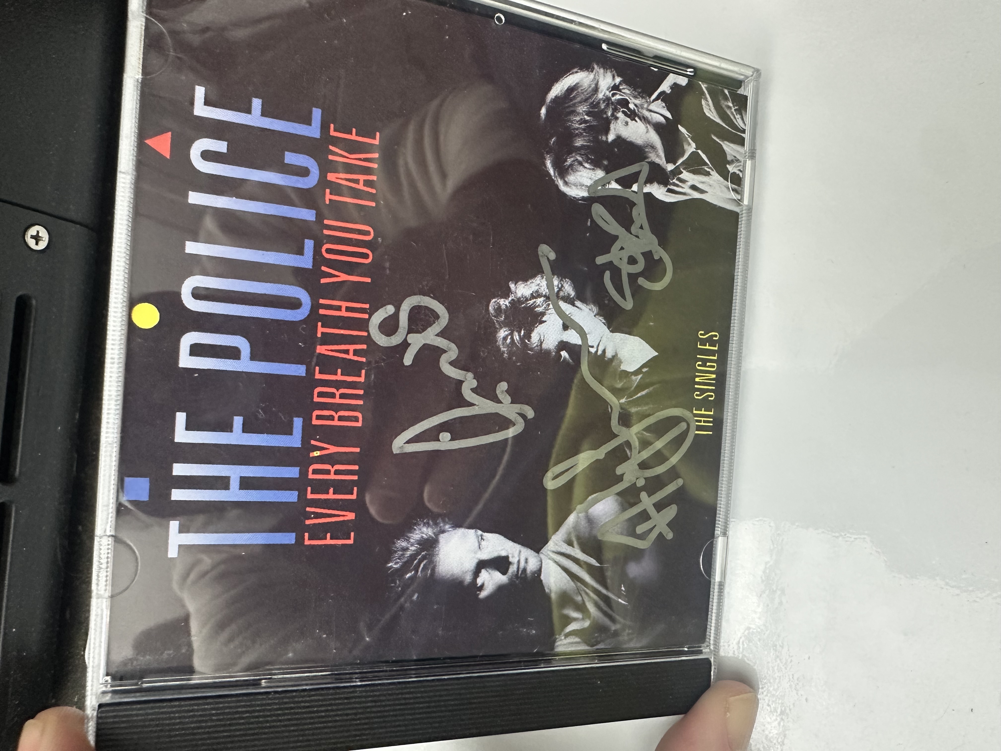 A2252 The police, every breath you take signed autograph CD