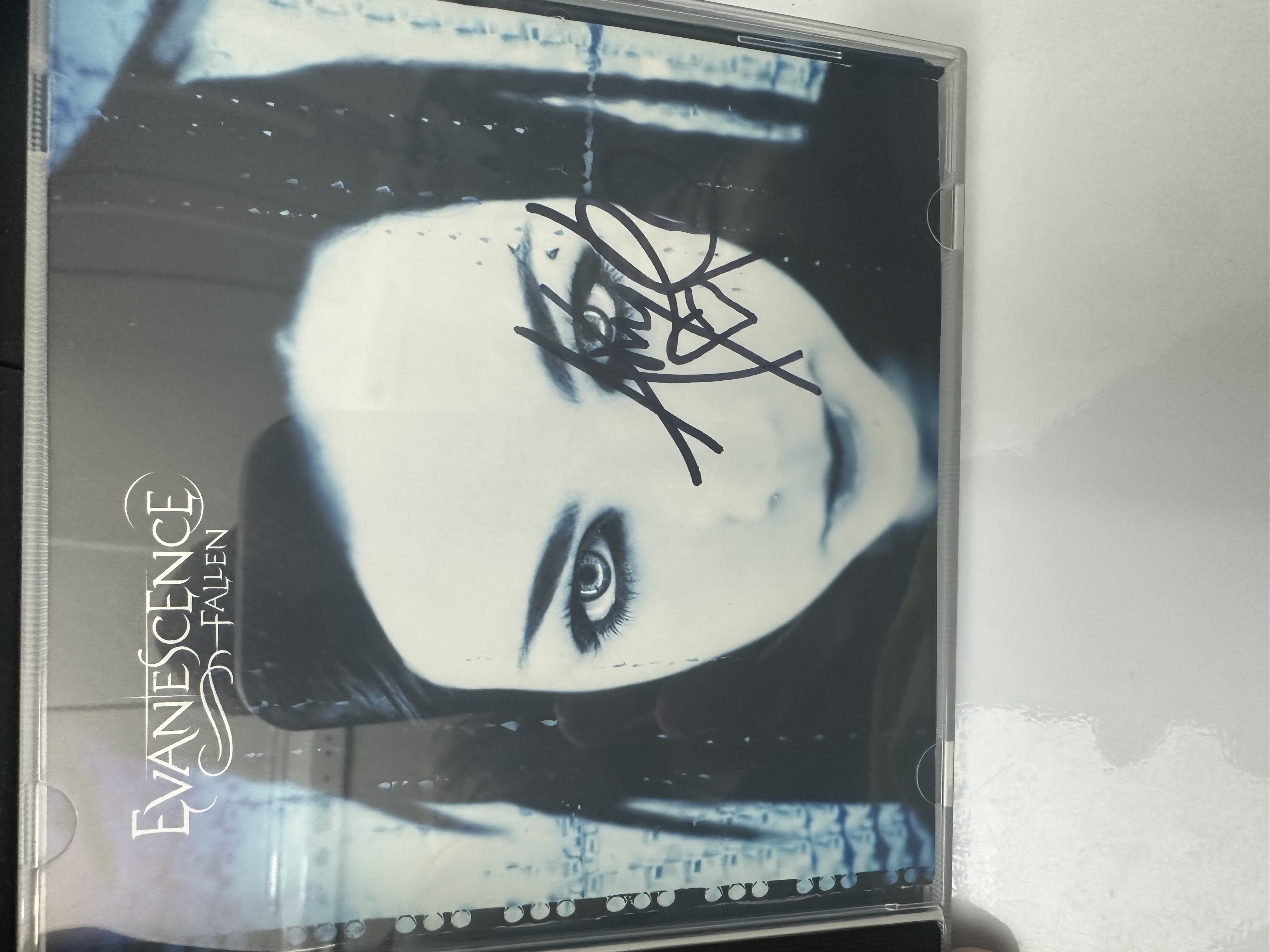 A2242 evanescence, fallen signed, autographed CD signed by Amy Lee