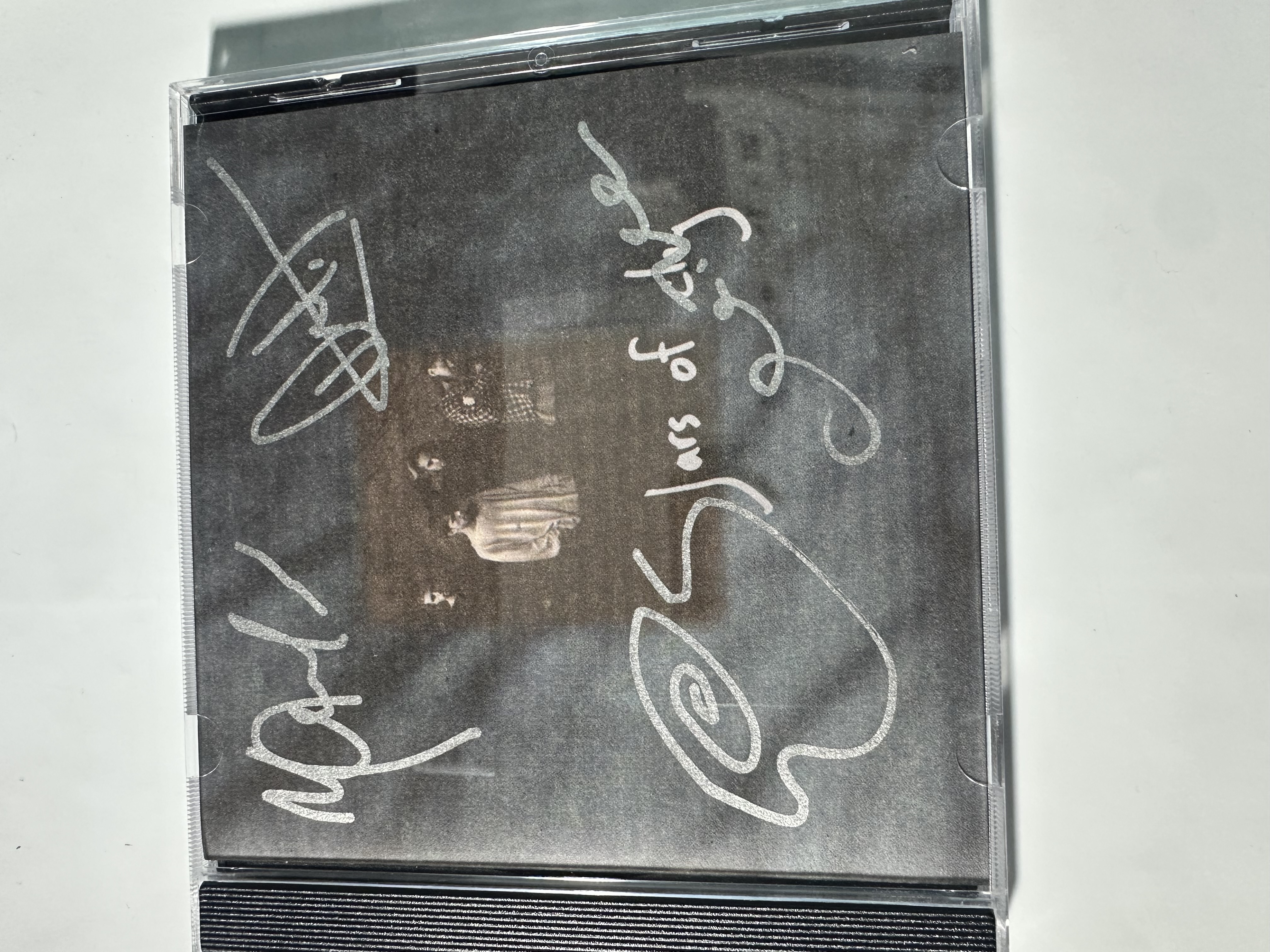 A2280 jars of clay signed, autographed CD