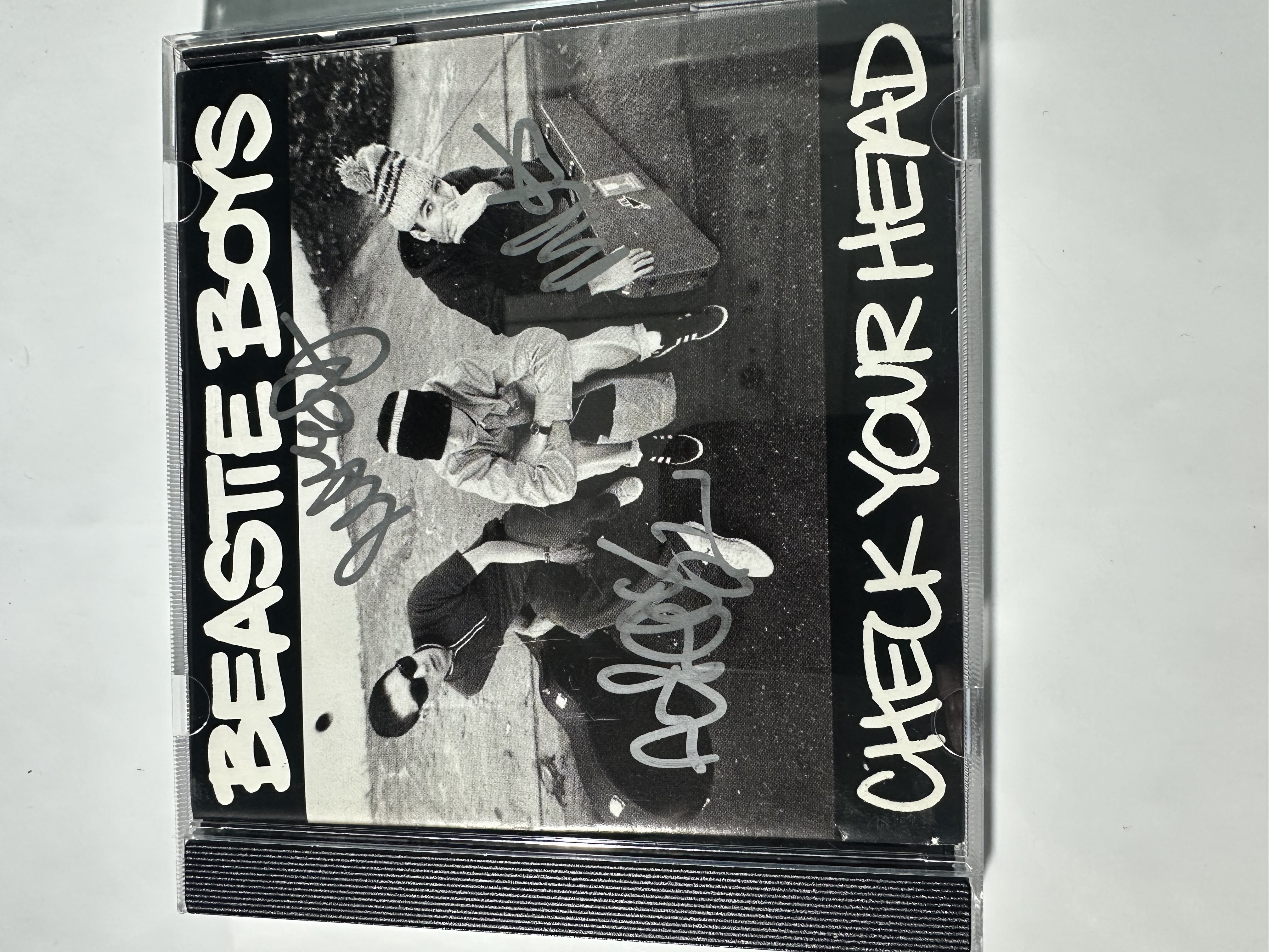 B11258 Beastie Boys check your head signed autograph CD