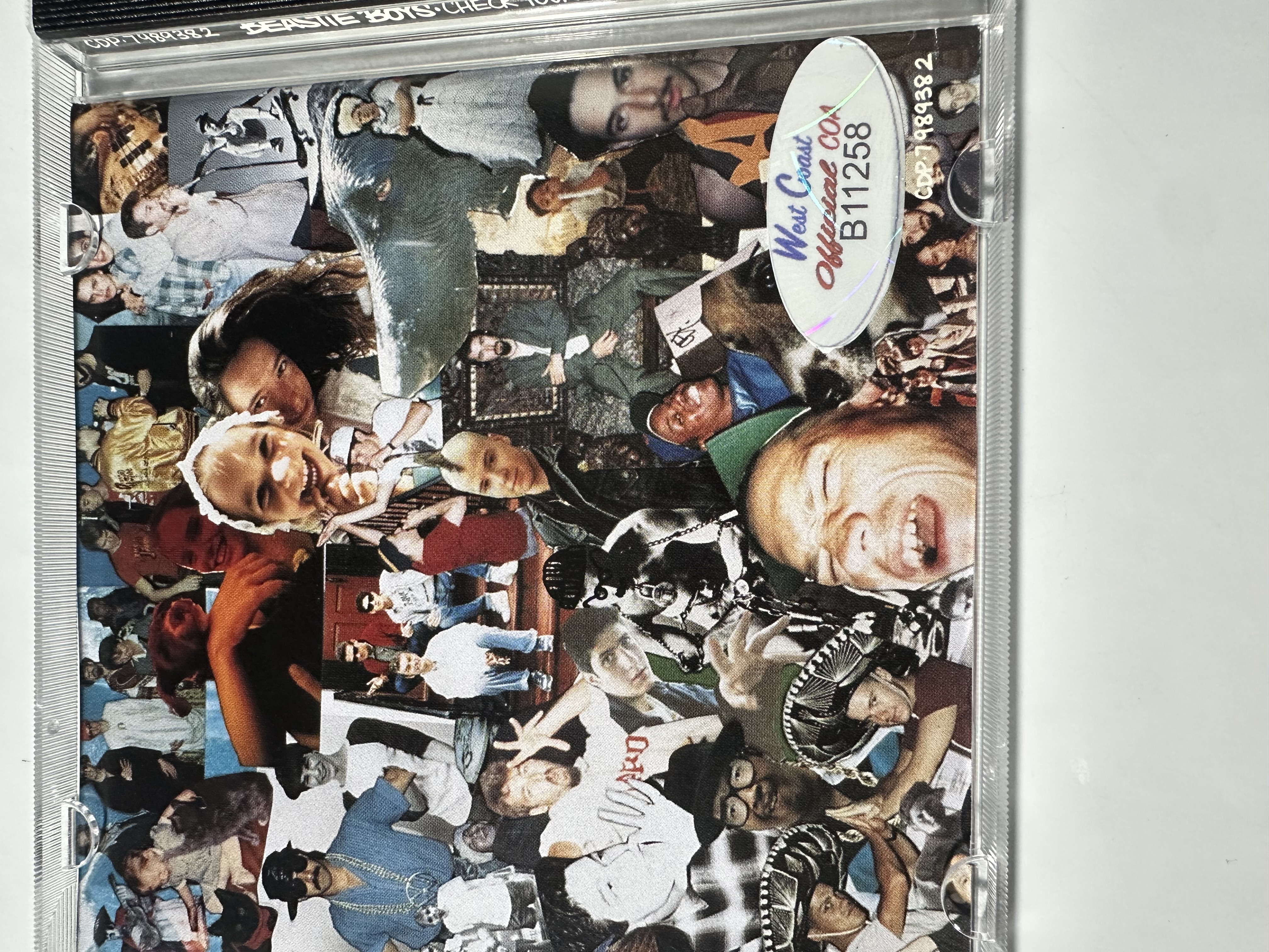 B11258 Beastie Boys check your head signed autograph CD