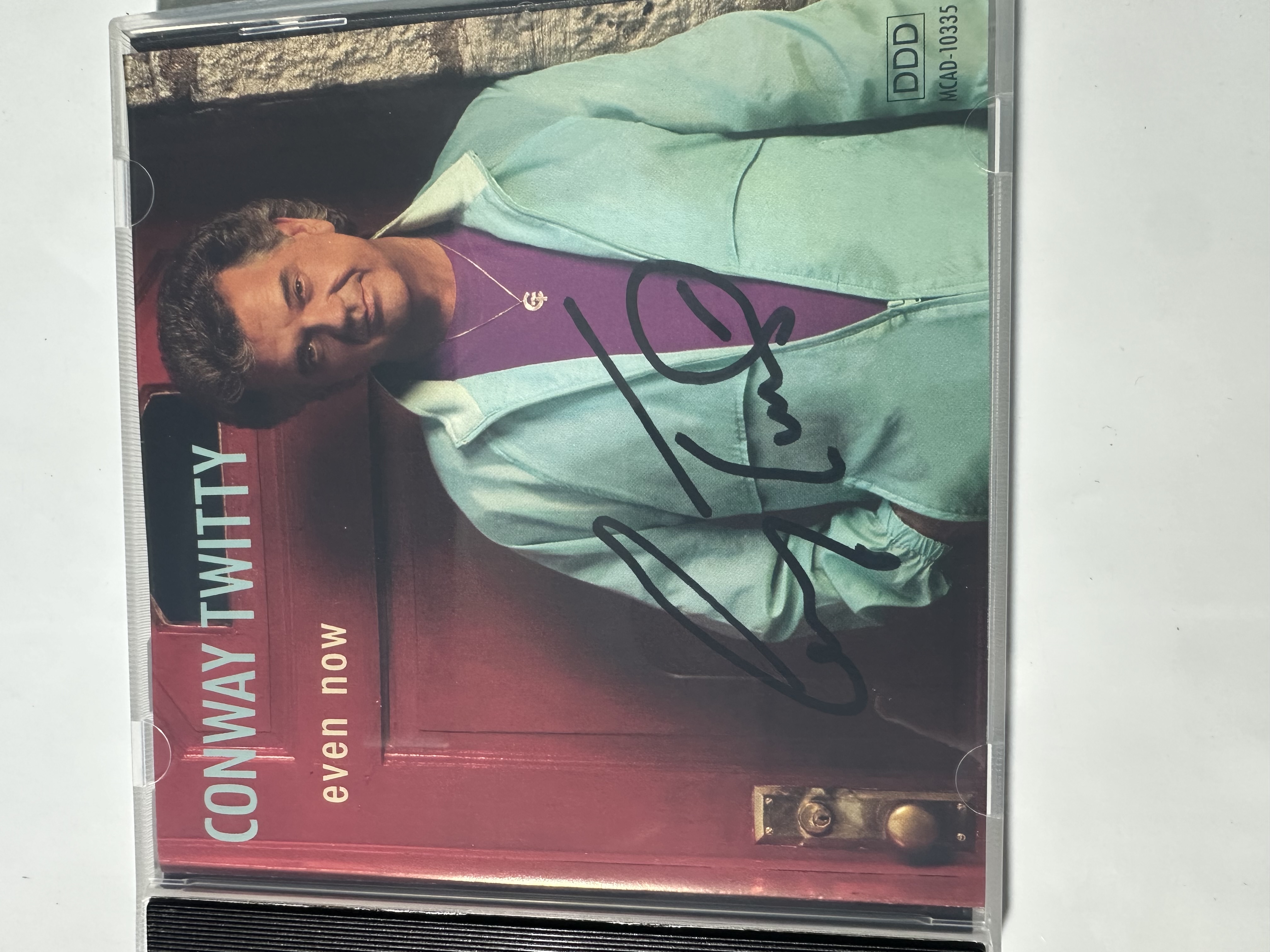 B112481 Conway Twitty even now signed autographed CD