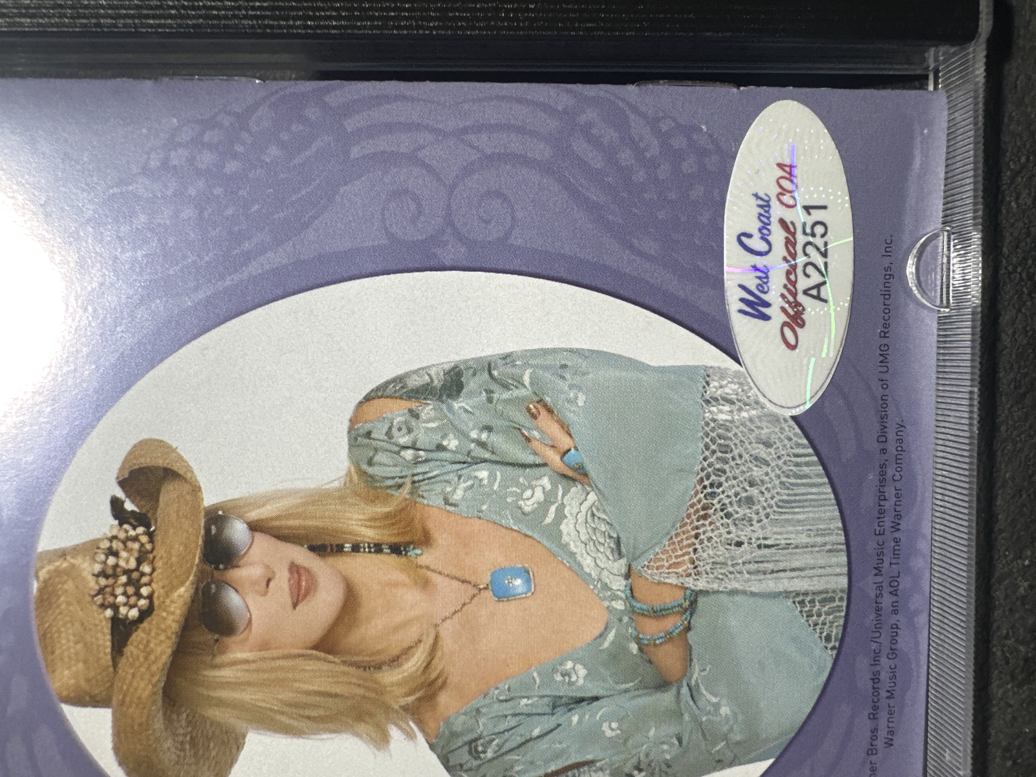 A2251 Cher  the very best of Cher signed autograph CD booklet