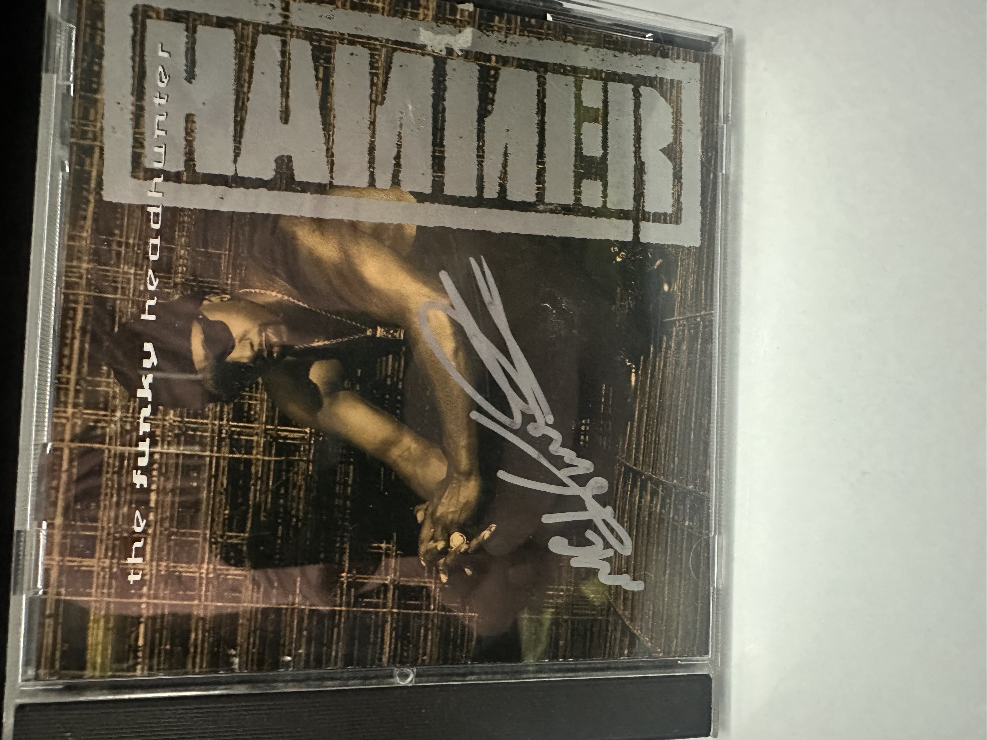 V112412 MC Hammer the funky headhunter signed autographed CD booklet
