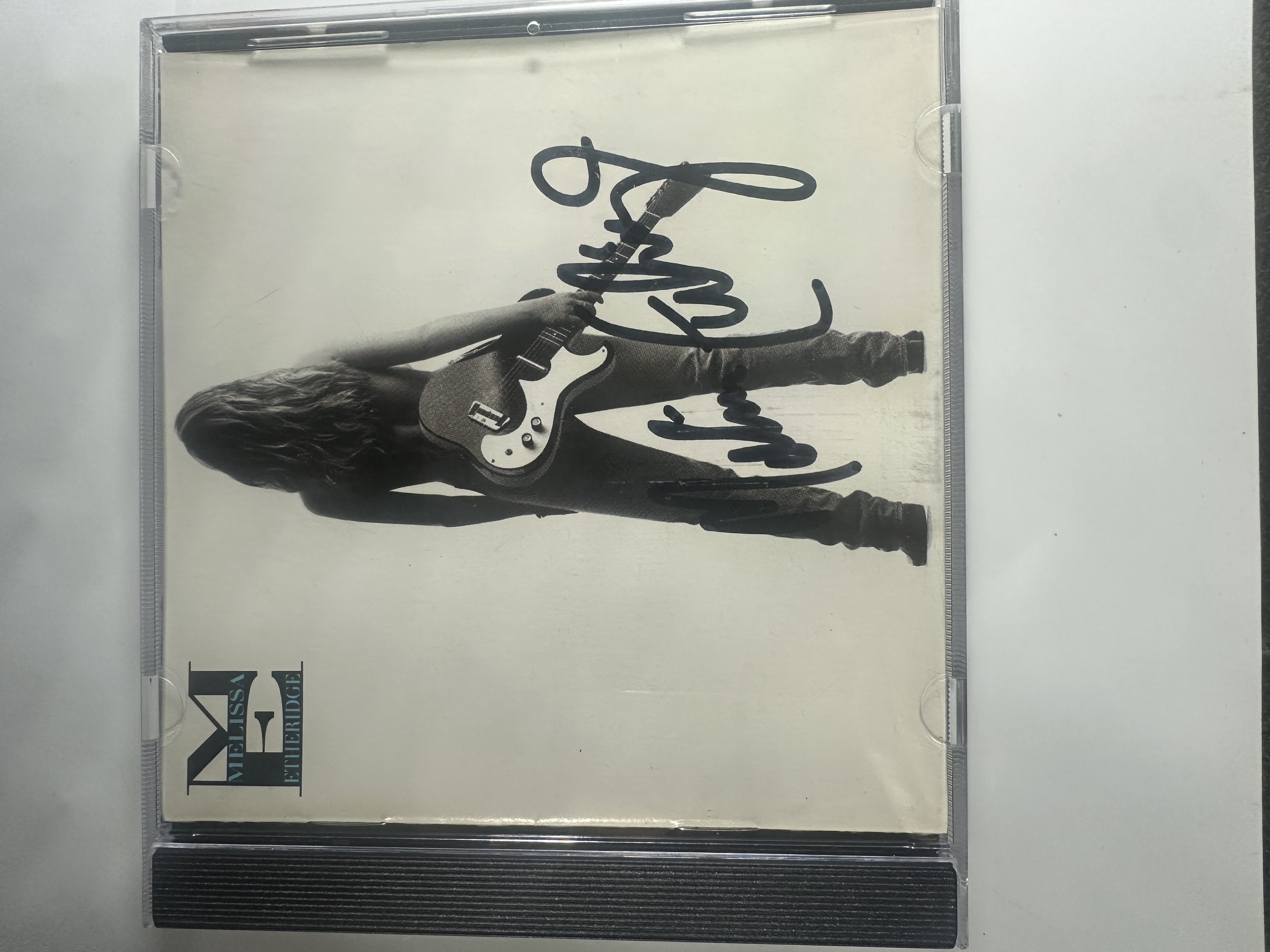 B112532 Melissa Etheridge never enough signed autograph CD booklet