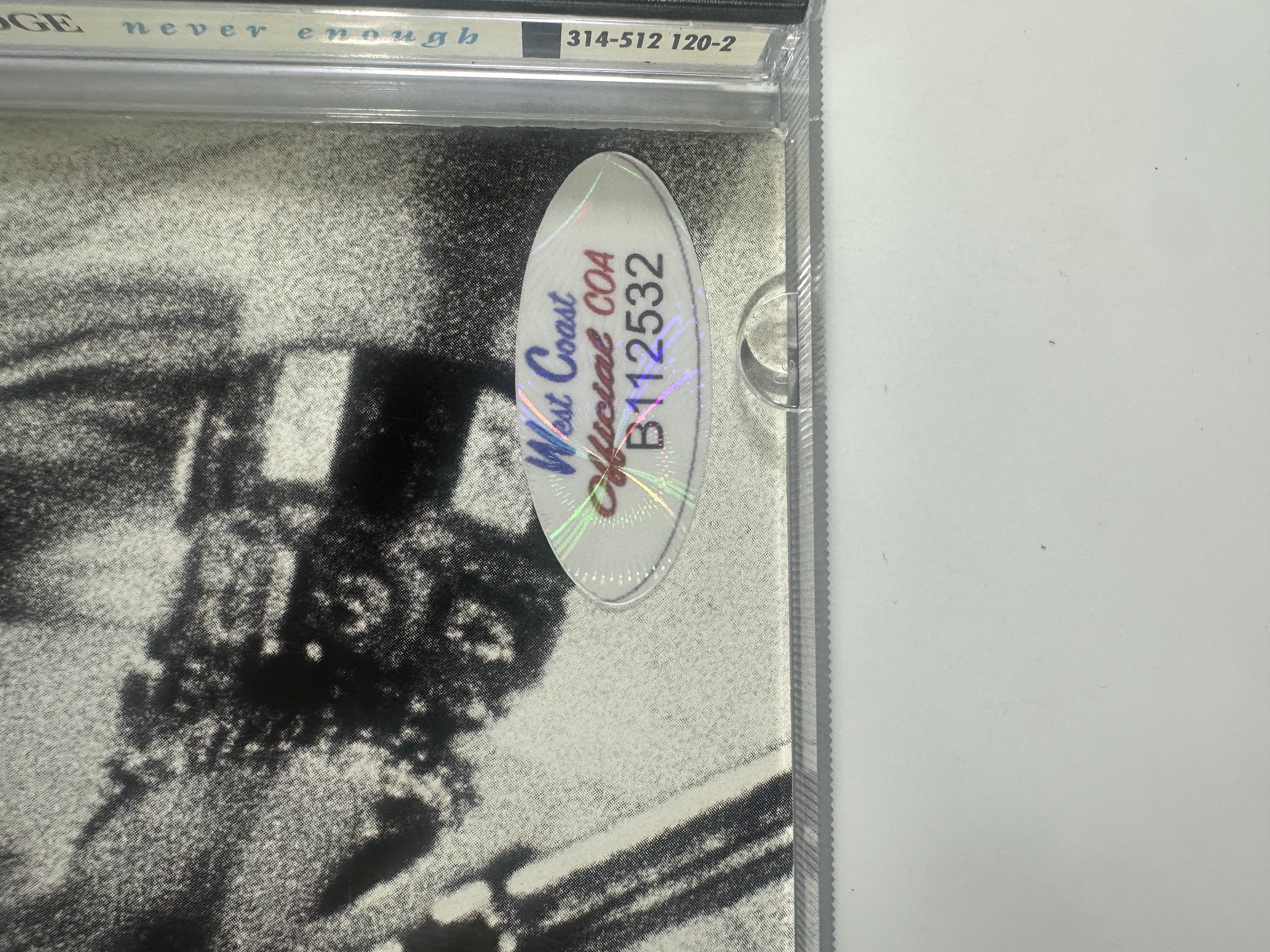 B112532 Melissa Etheridge never enough signed autograph CD booklet