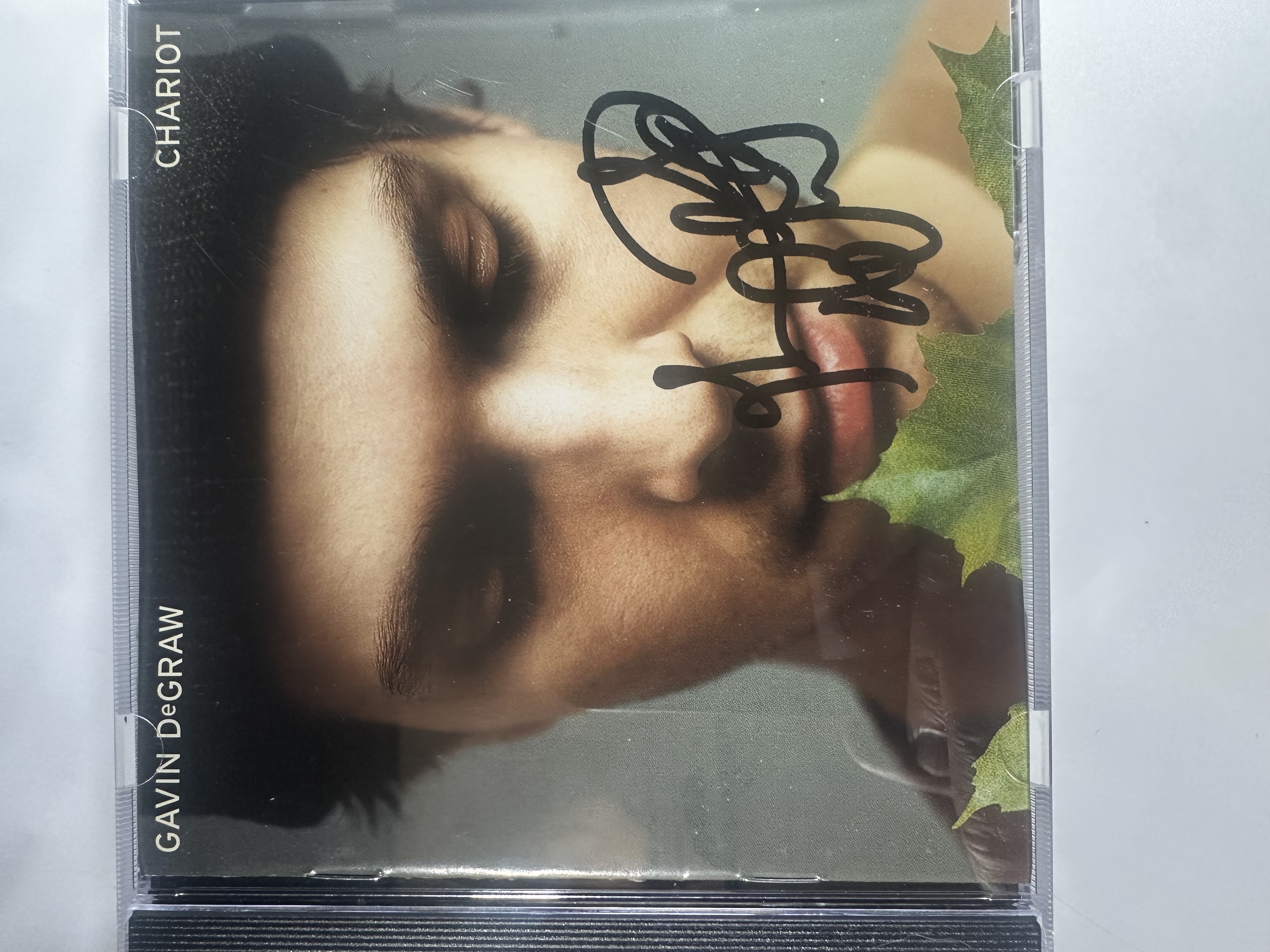 B112442 Gavin DeGraw chariot signed autograph CD booklet