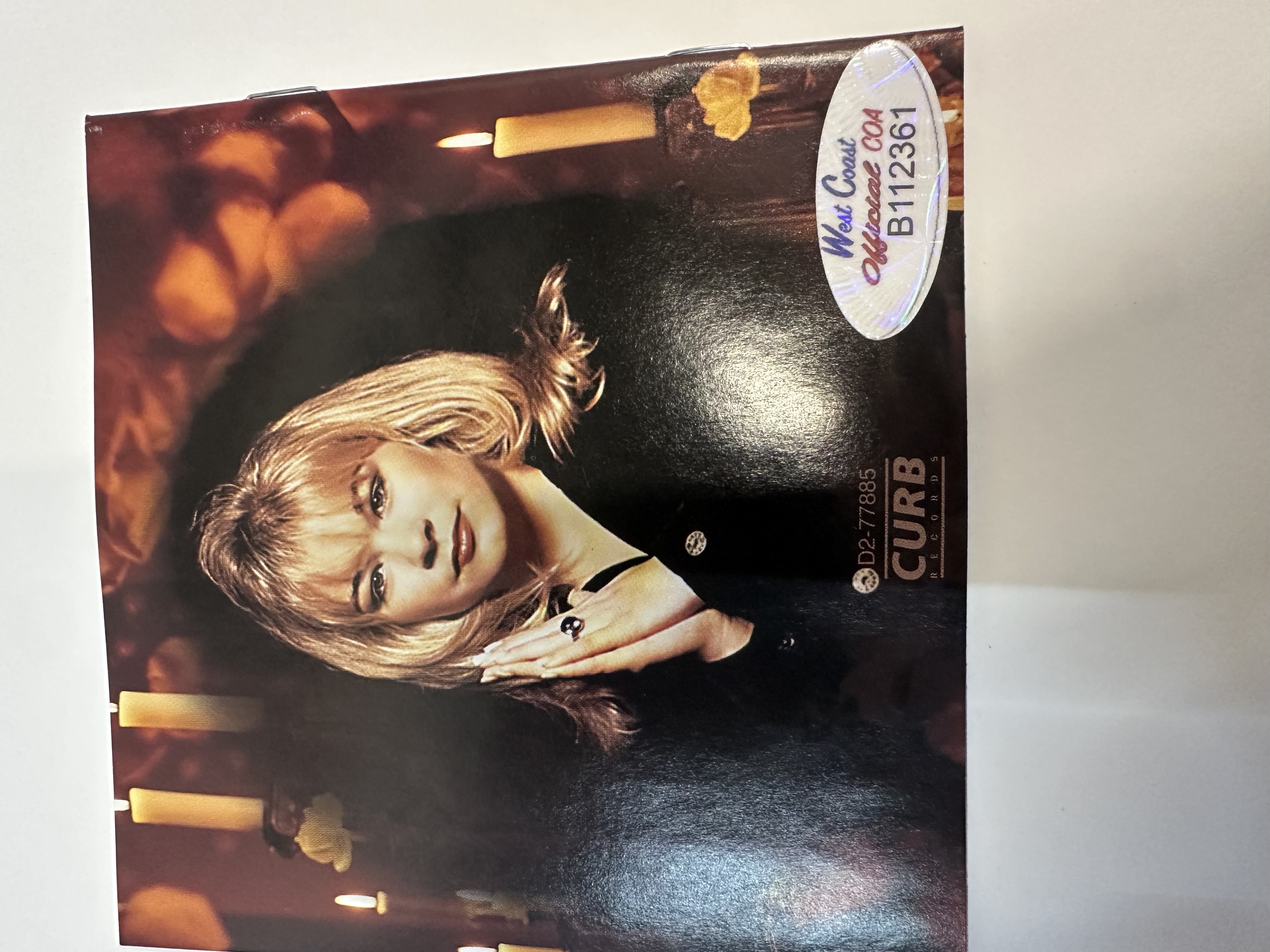 b112361 Leanne Rimes you light up my life inspirational songs, signed autograph CD book