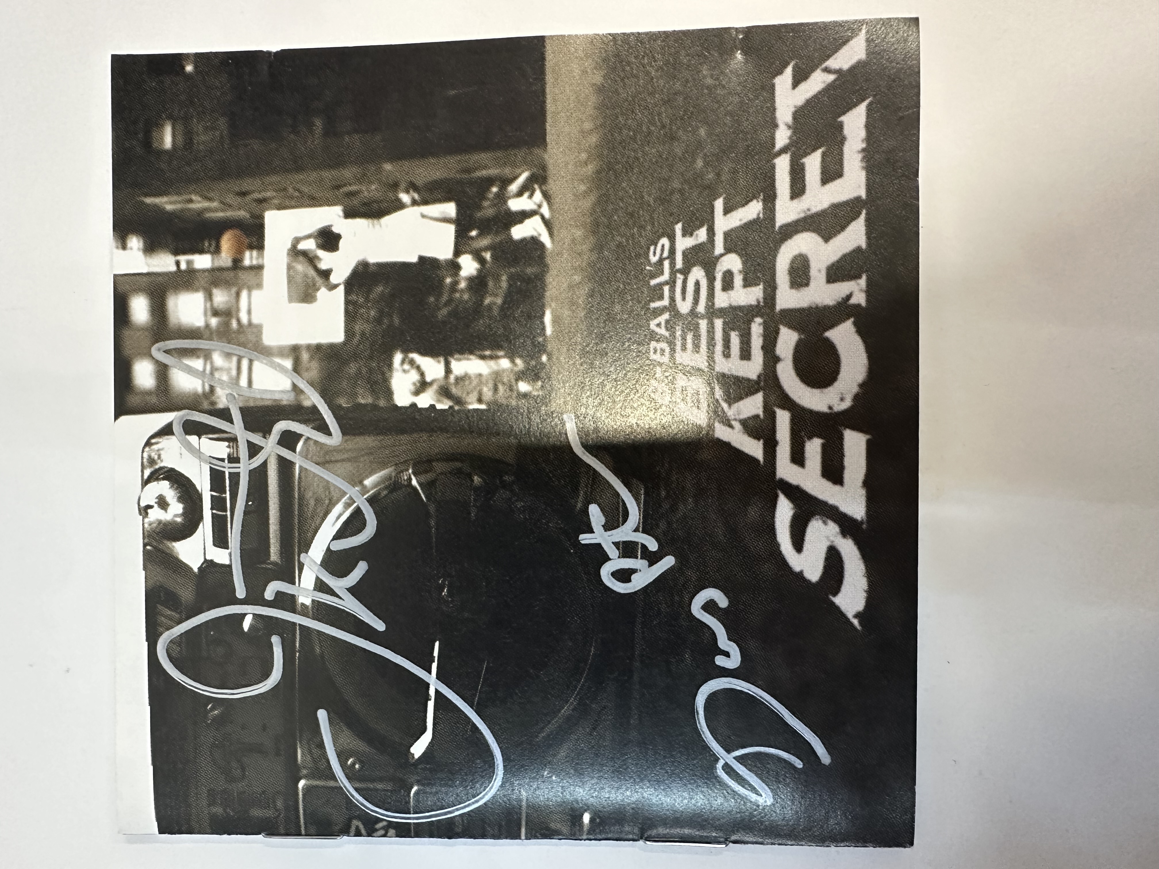 B112341 best kept secret CD signed by Gary Payton and Jason Kidd