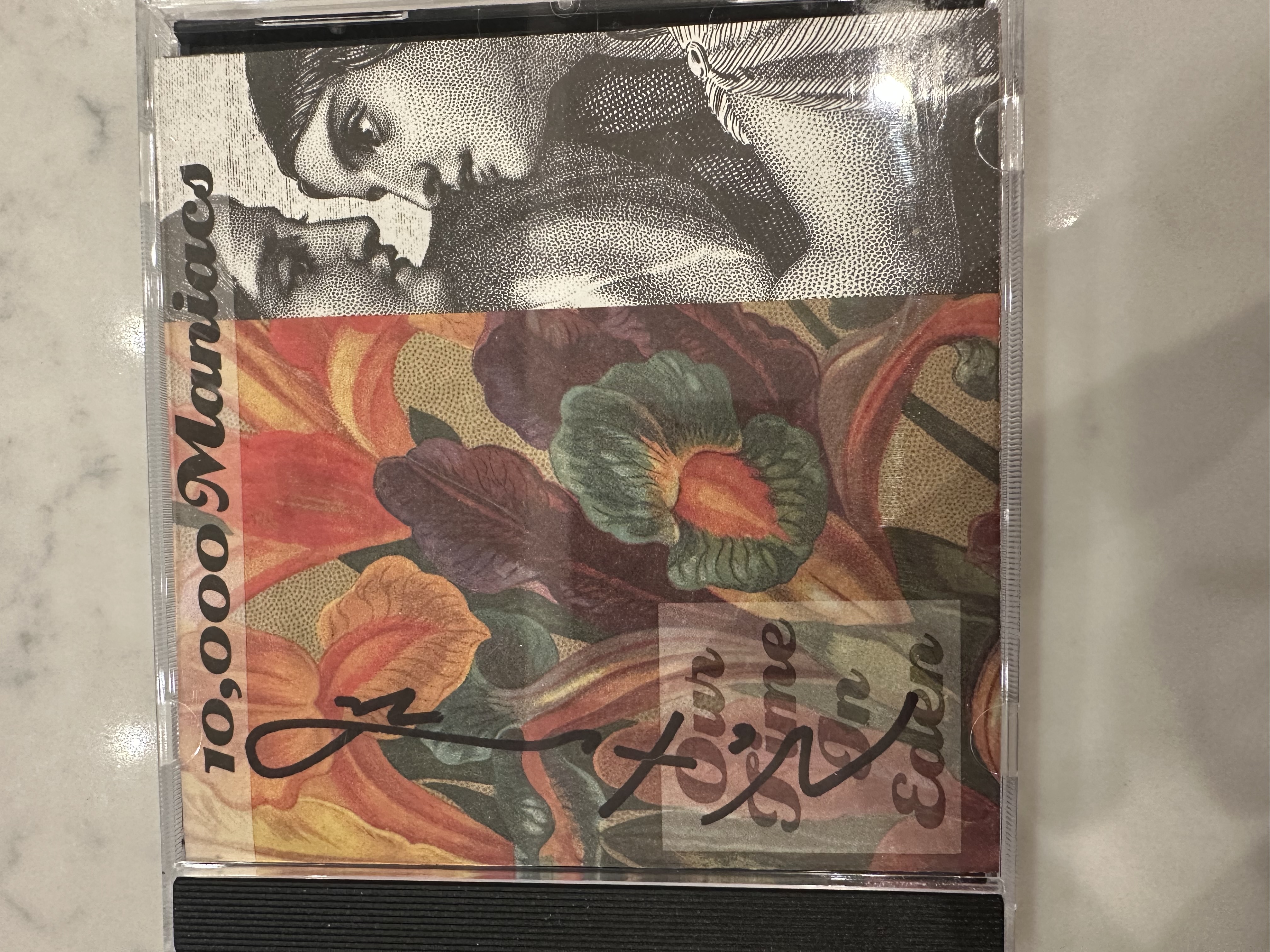 B112751- 10,000 maniacs our time and Eden signed by Natalie Merchant