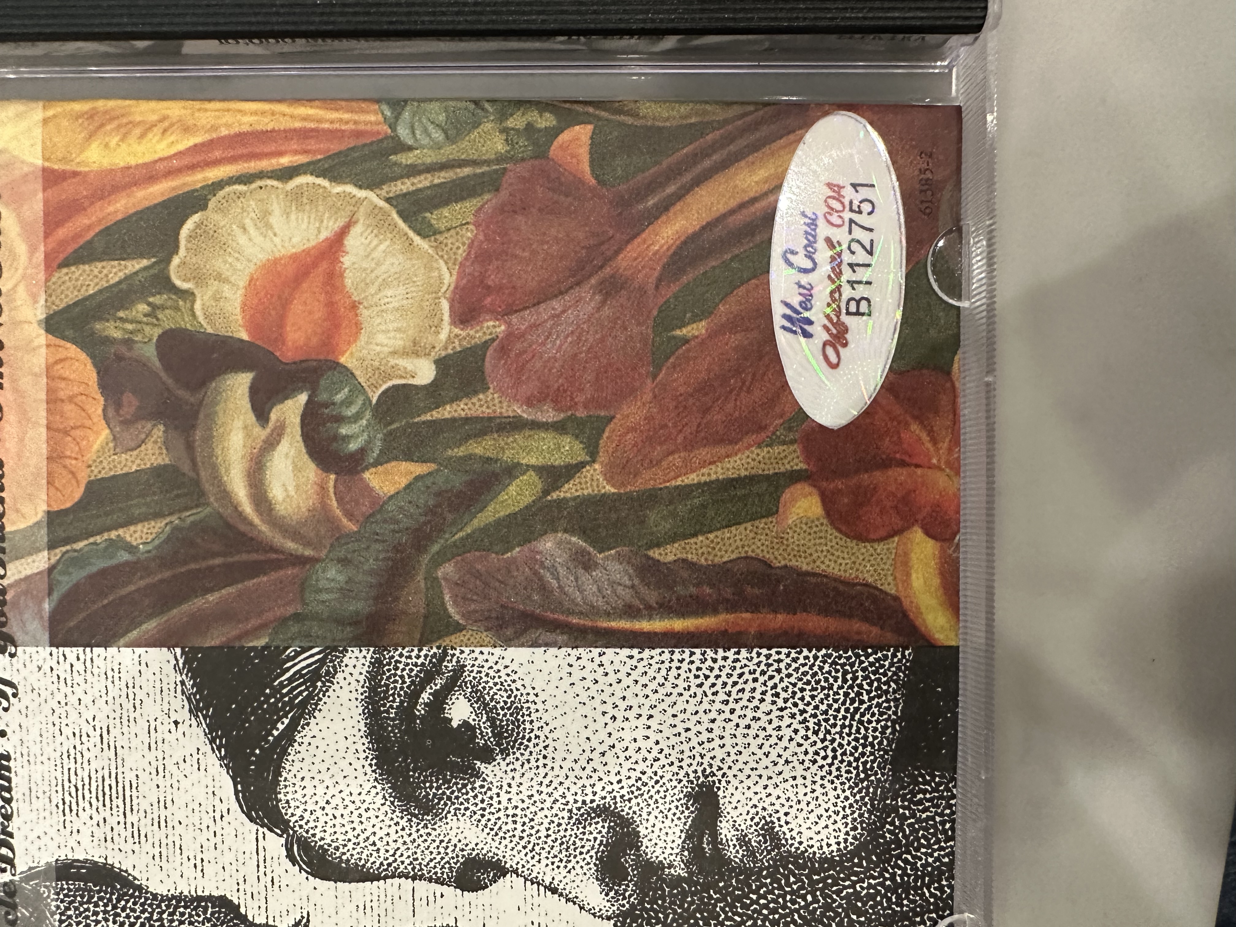 B112751- 10,000 maniacs our time and Eden signed by Natalie Merchant