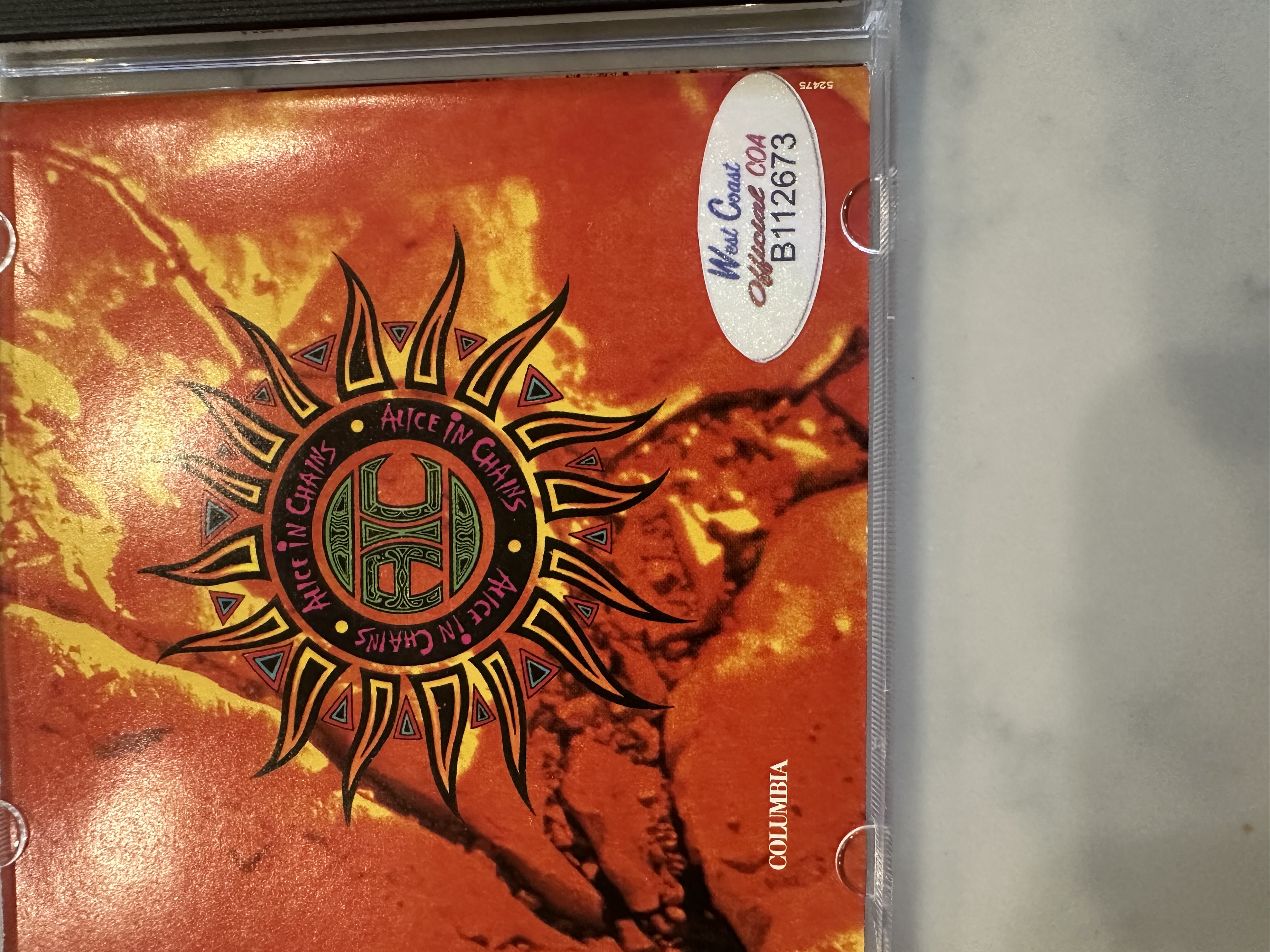 B 112673 Alice In Chains dirt signed autographs signed by full band
