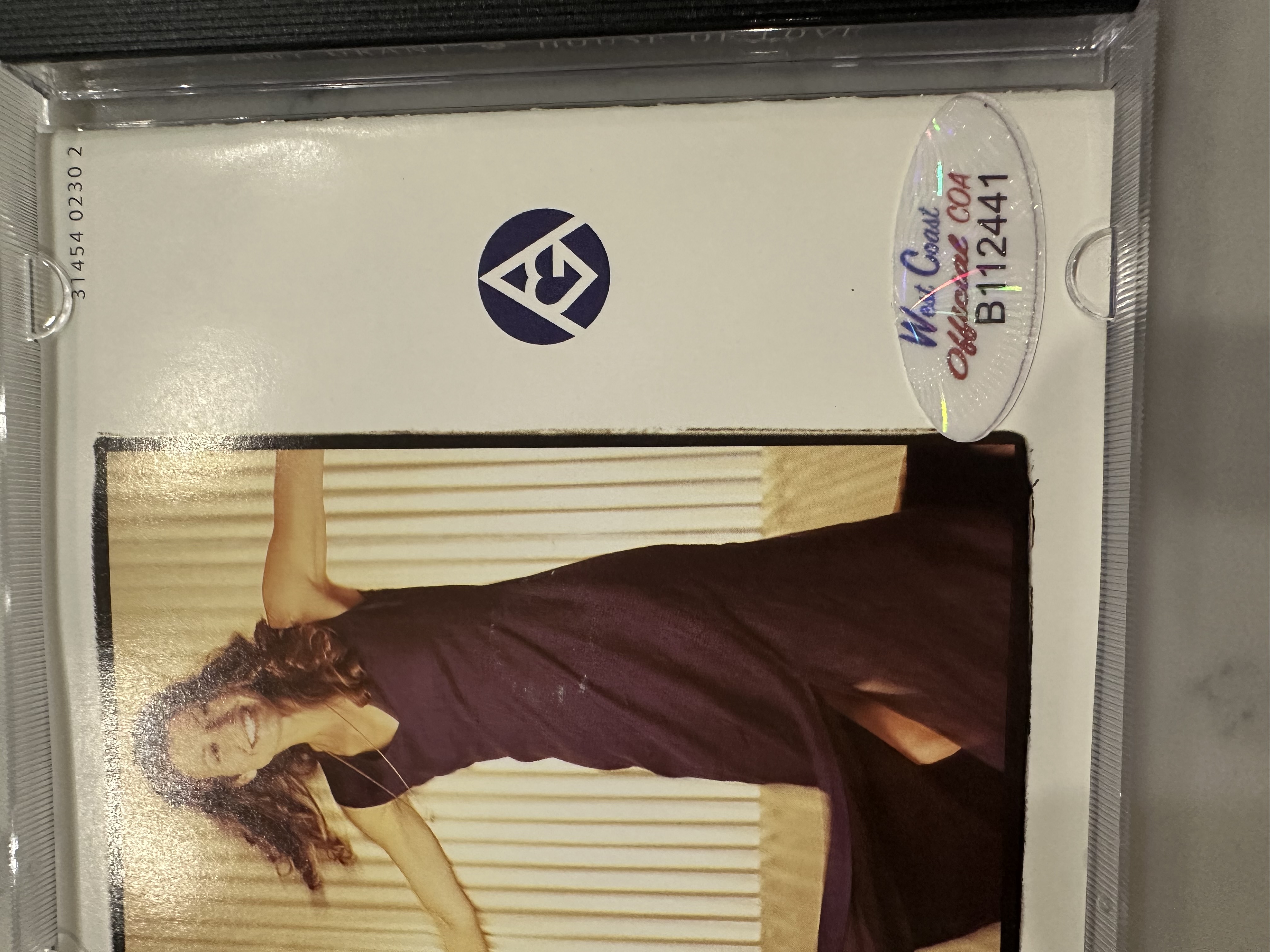 B 112441 Amy Grant House of love signed autograph CD booklet