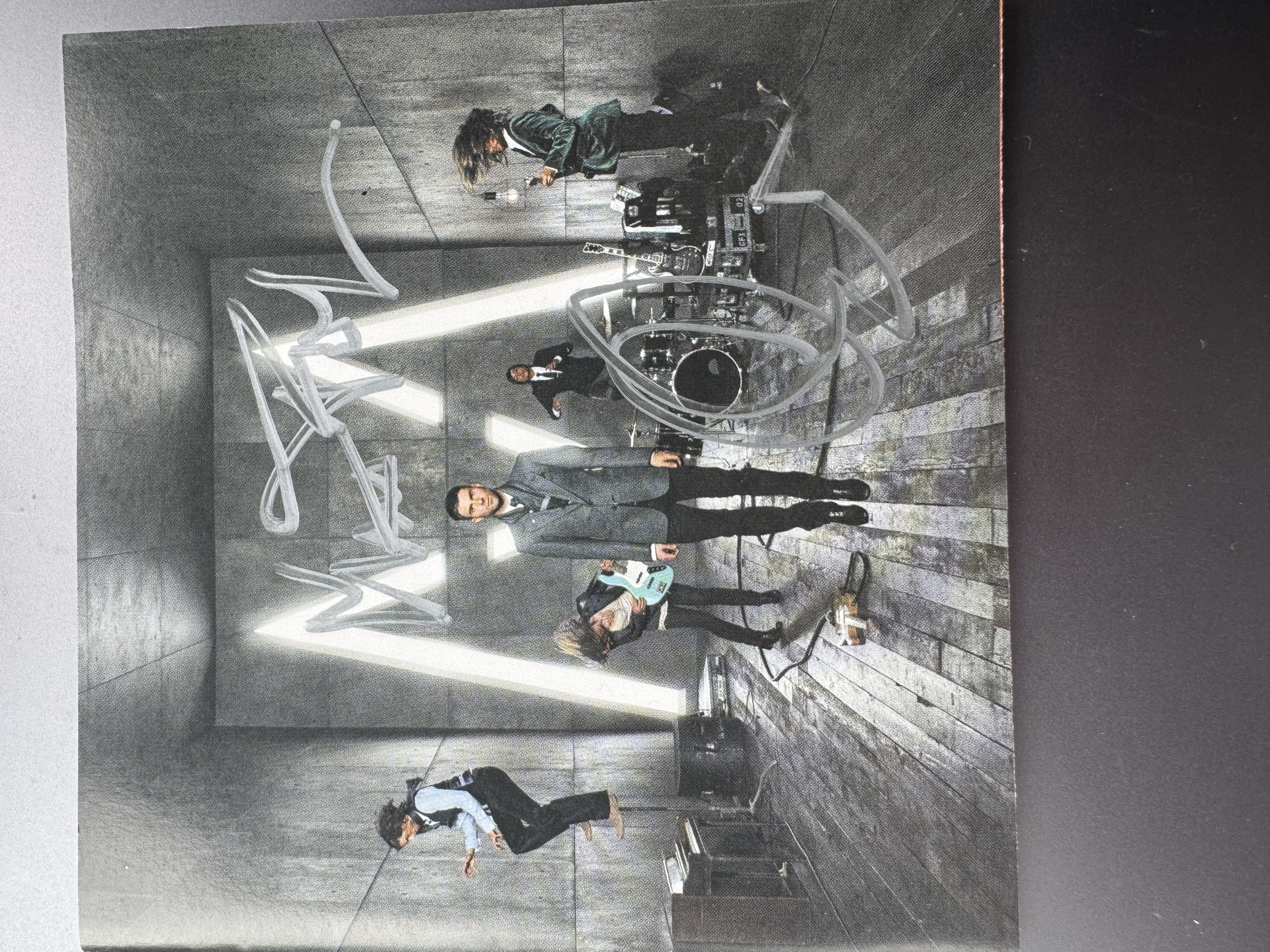 V112804 Maroon 5 it won’t be soon before Long sign CD booklet signed by Adam Levine and Matt Flynn