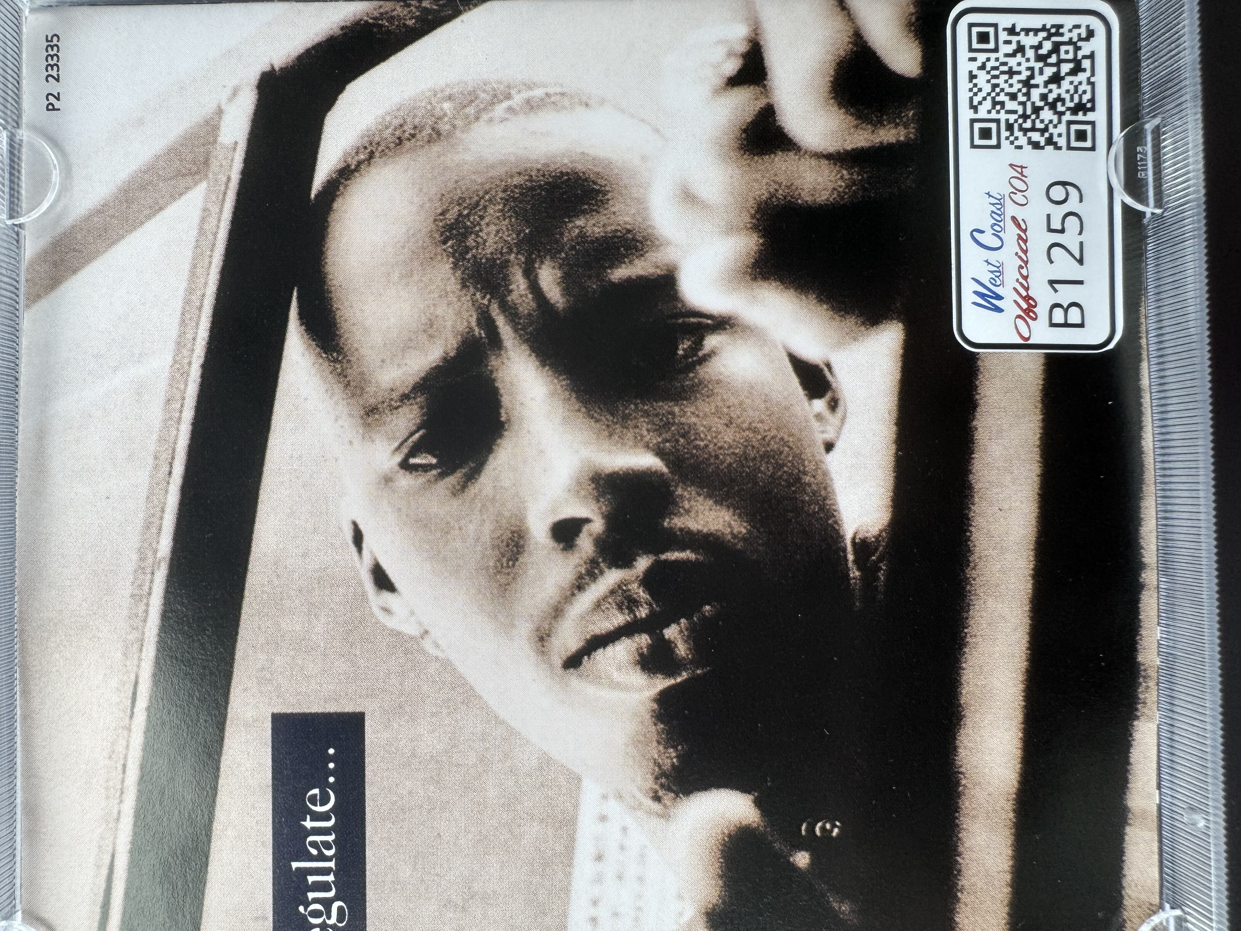 B1259 Warren G Regulate…G Funk Era, Signed autographed CD booklet