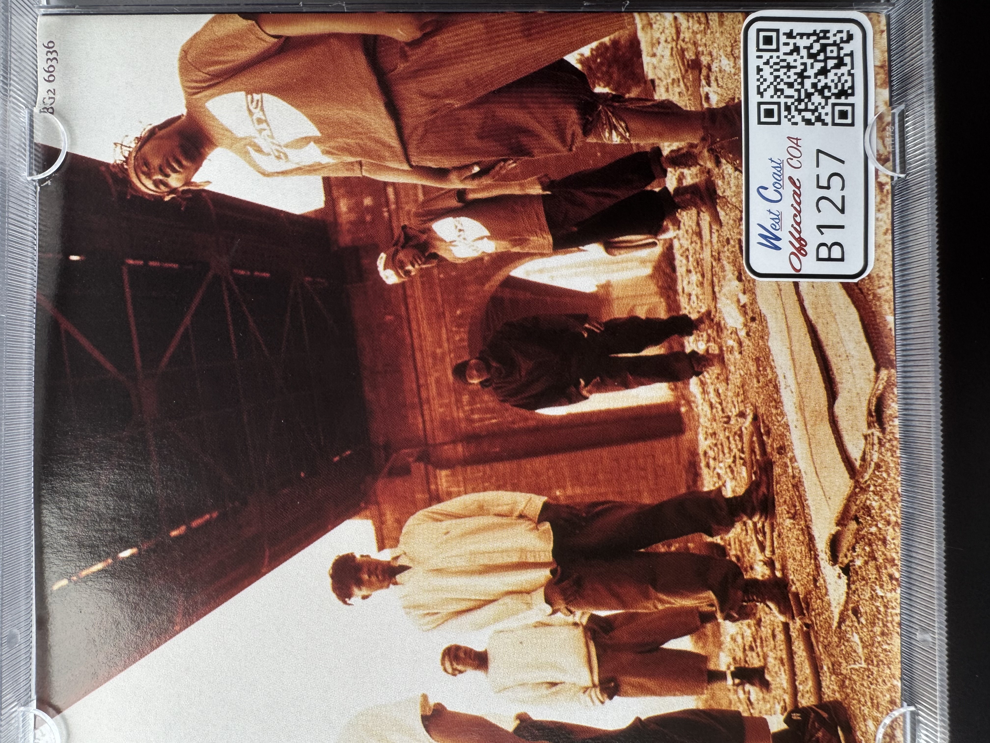 B1257 Wu-Tang Enter The Wu-Tang signed autographed CD booklet 