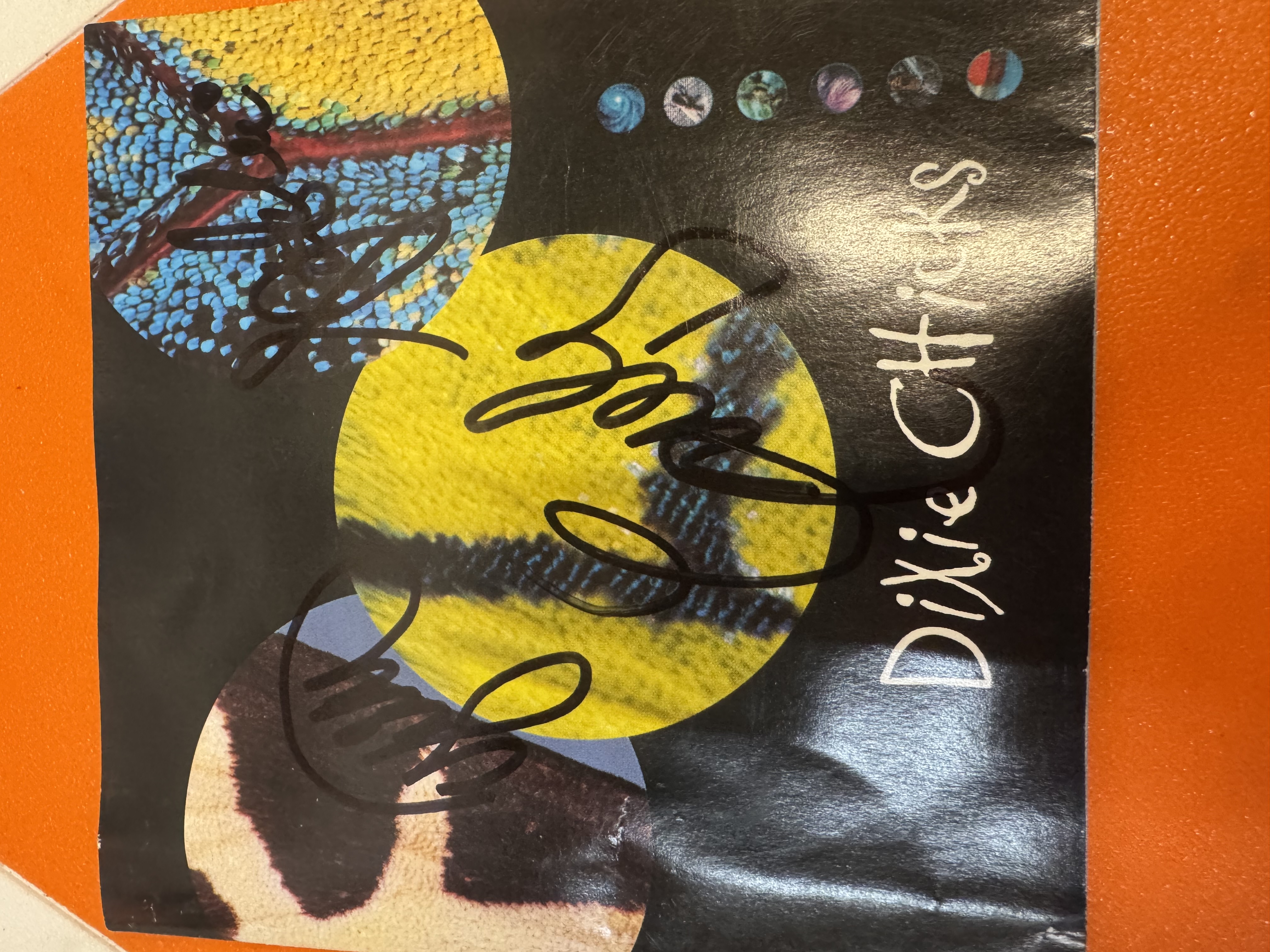 B112365 the Dixie Chicks fly signed autographed CD signed by all three members