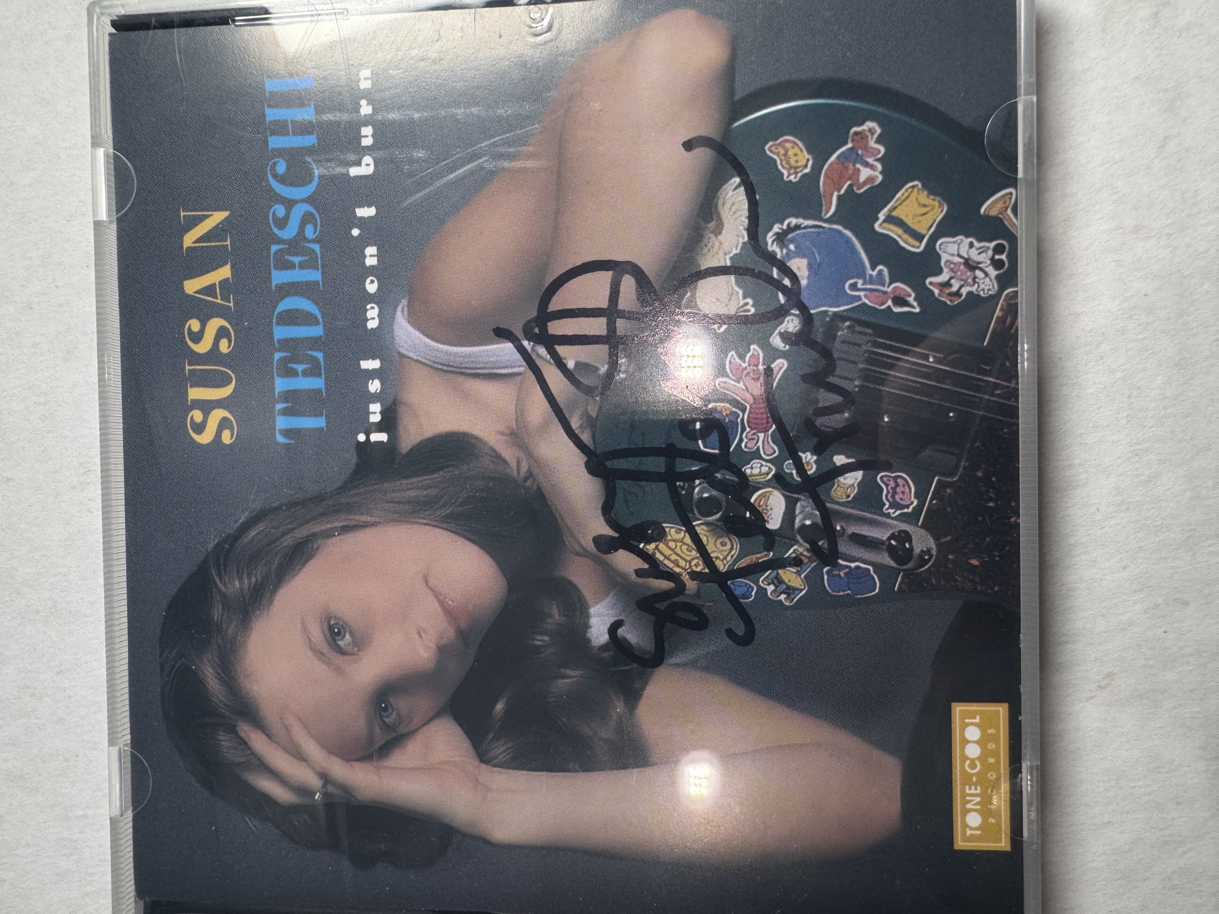 B112911 Susan Tedeschi just won’t burn signed autograph CD