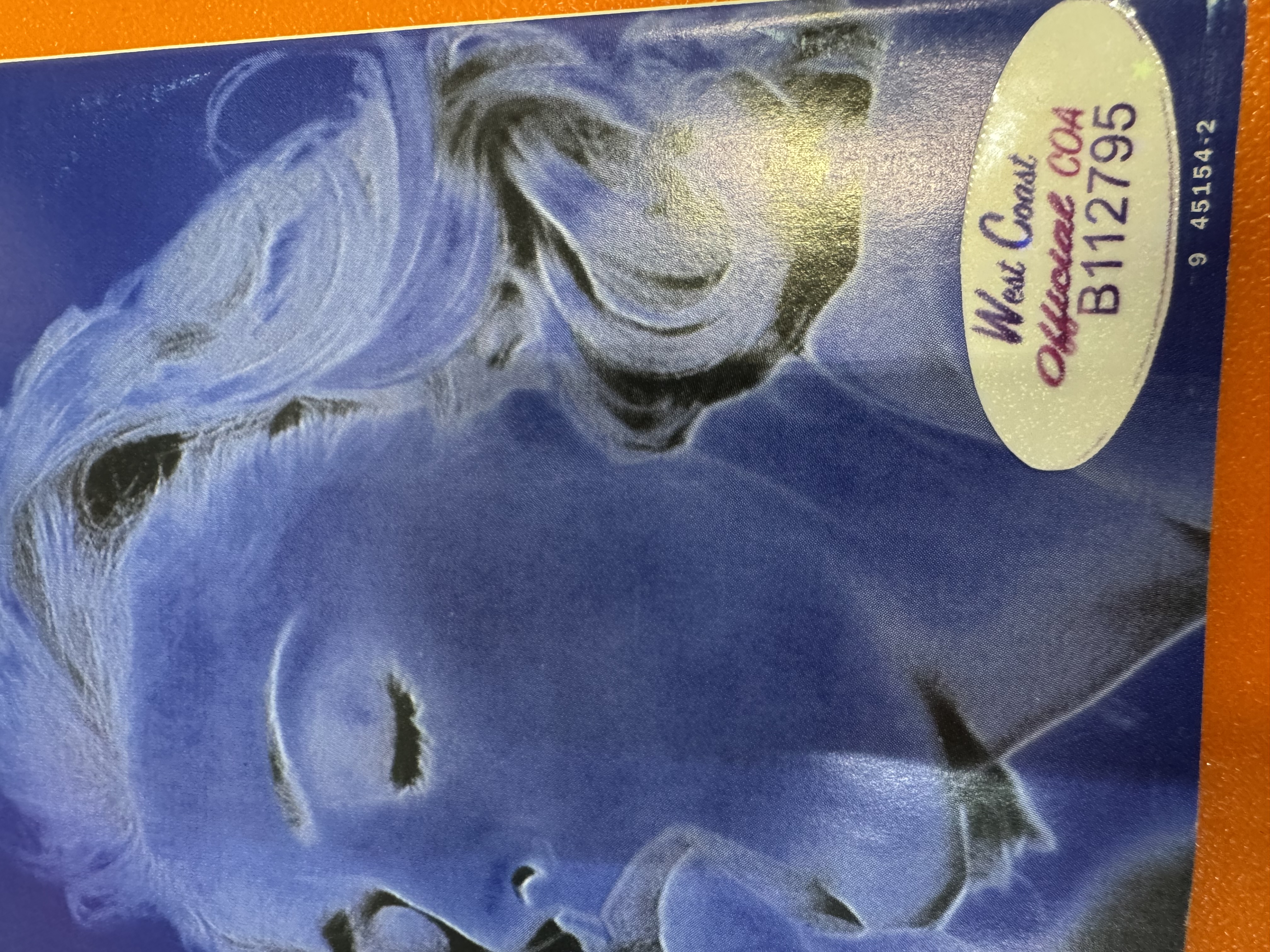 B112795 Madonna erotica signed autograph CD