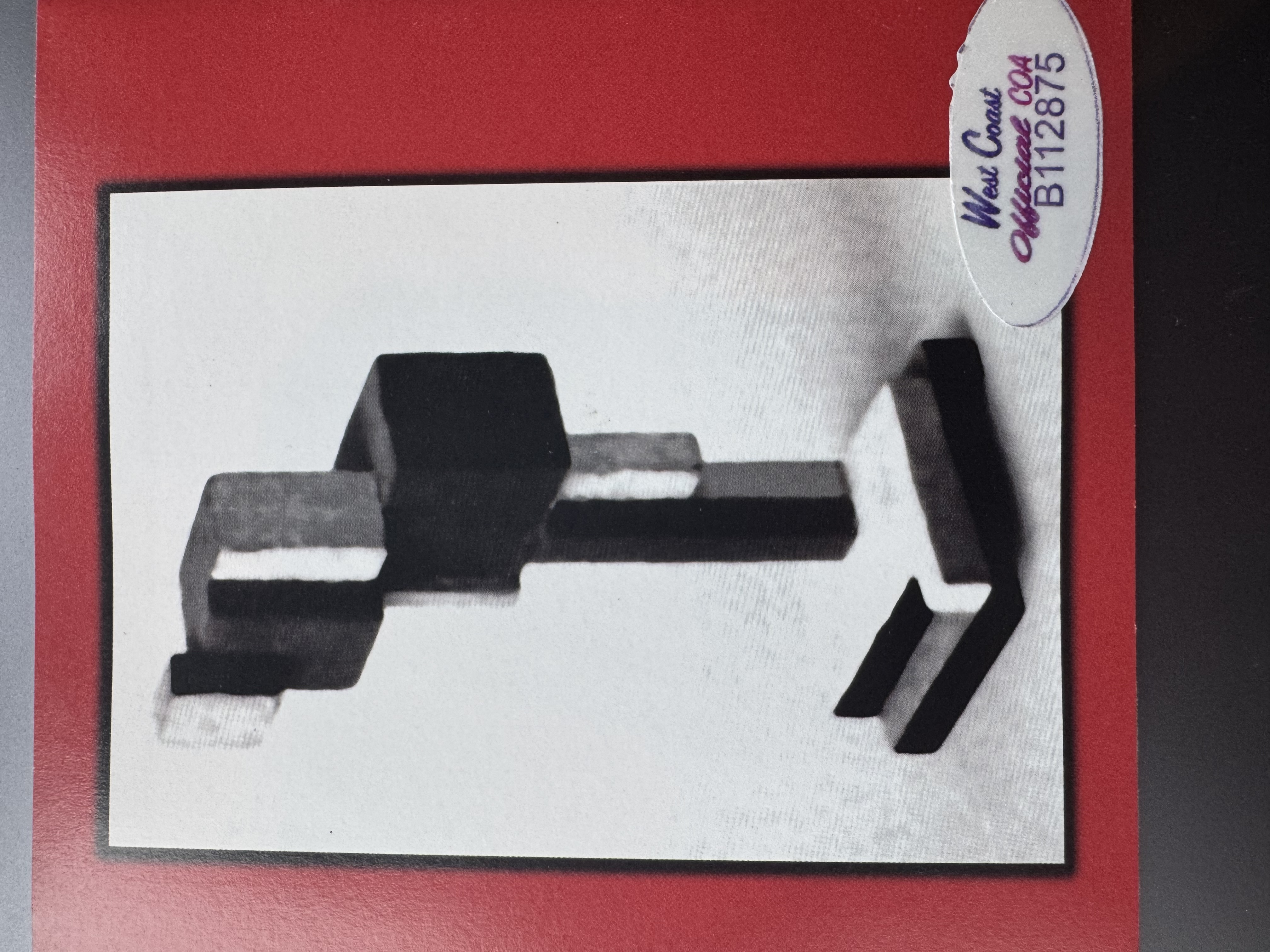 B112875 the white stripes DeStijl signed autograph CV booklet signed by Jack White and Meg White