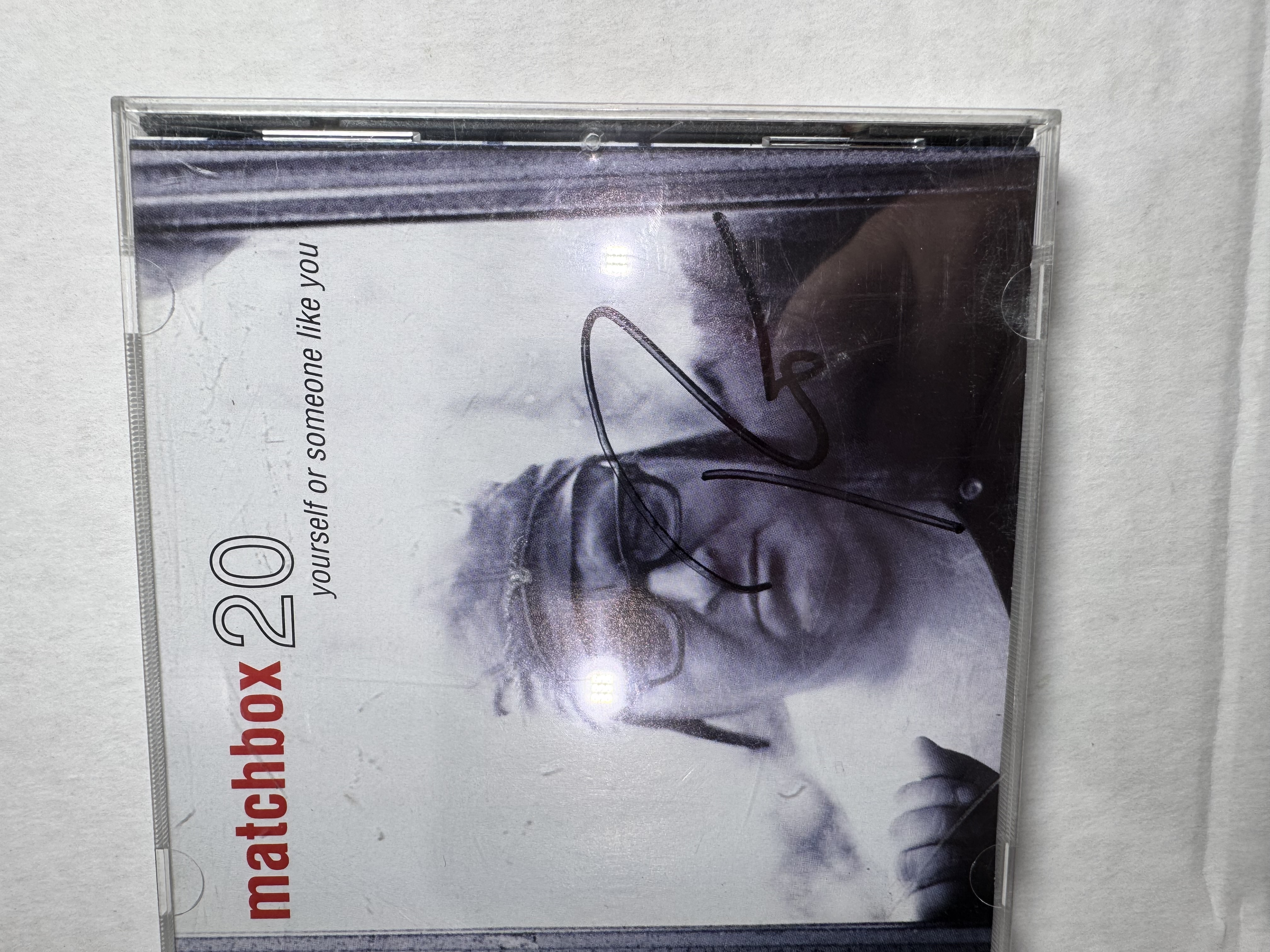 B112763 Matchbox Twenty yourself or someone like you signed autograph CD signed by Rob Thomas