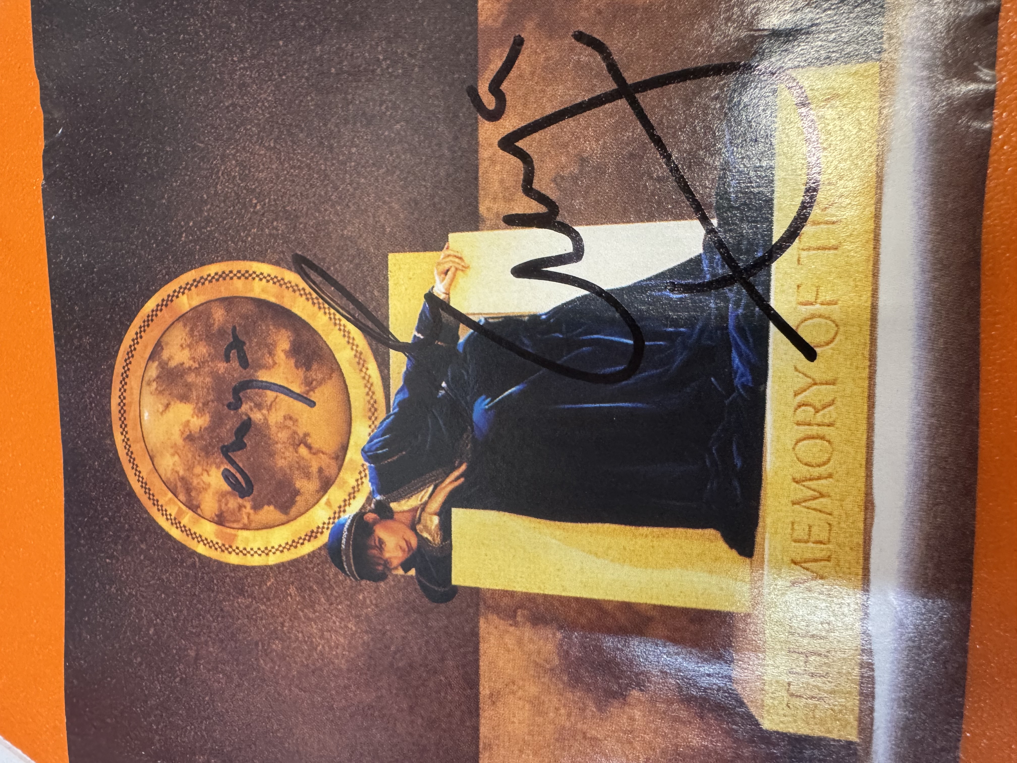 B112355 Enya the memory of trees signed autographed CD