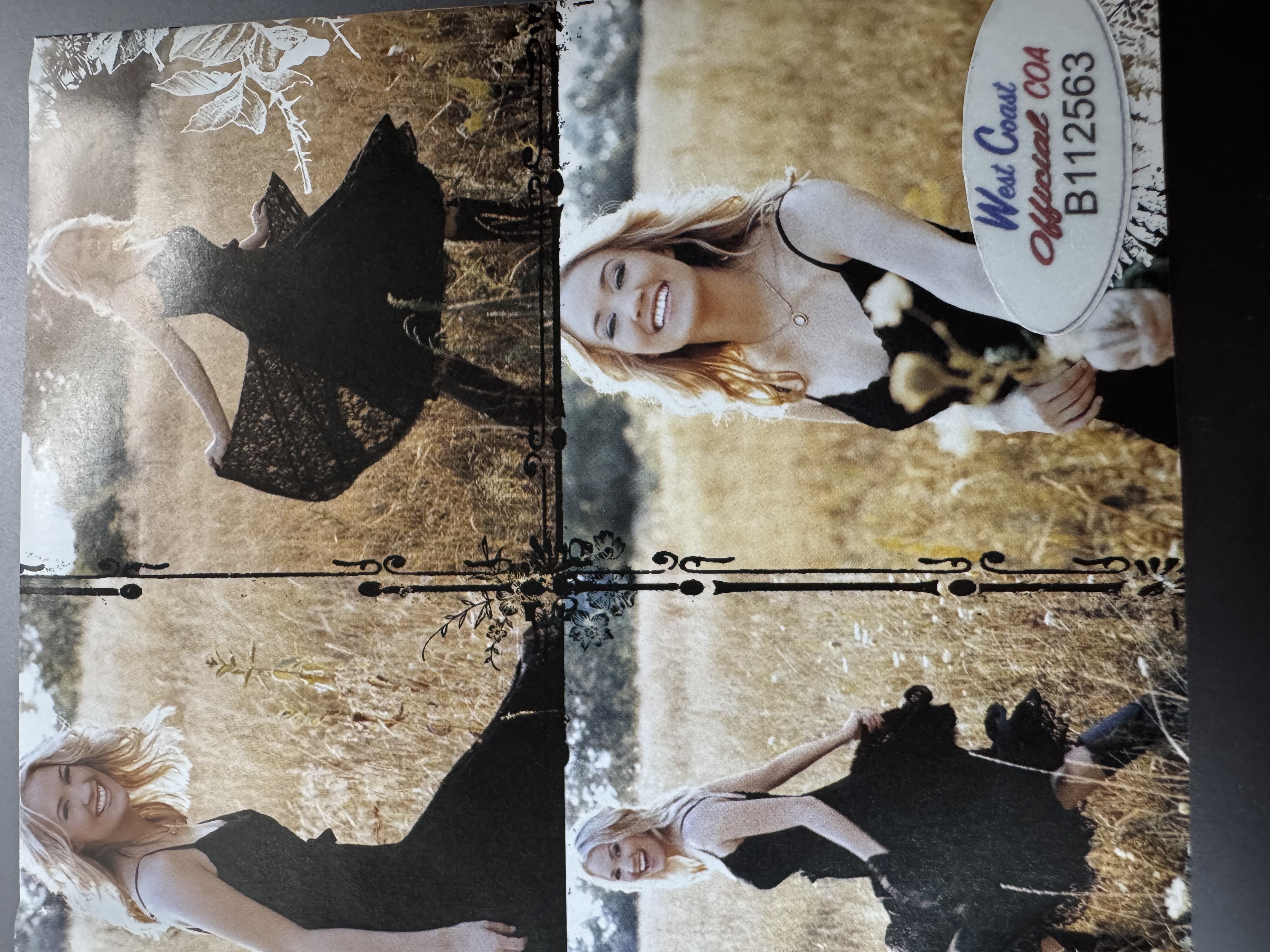 B 112563 Carrie Underwood some hearts signed autographed CD booklet