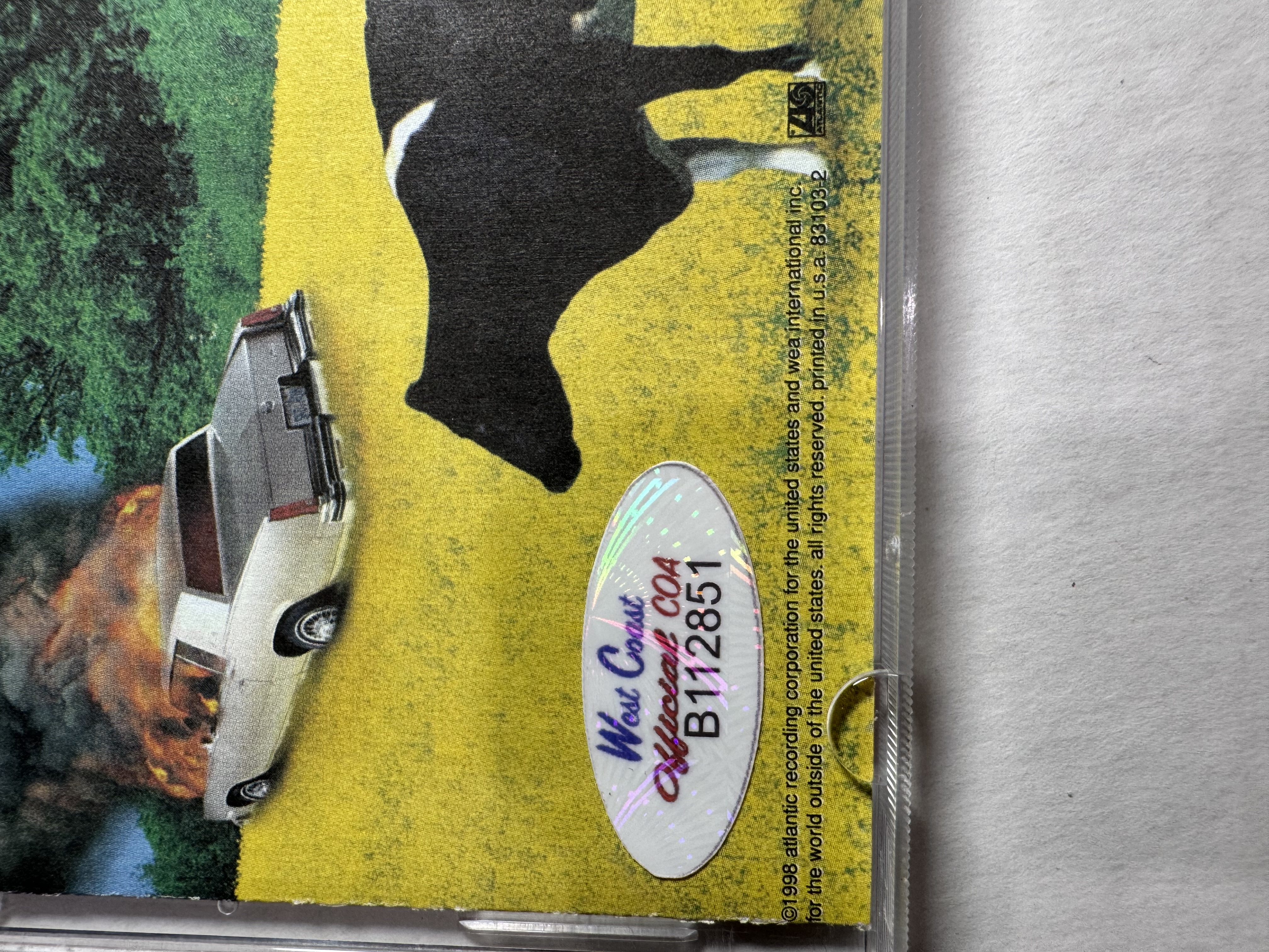 B112851 skid row 40 seasons the best of Skid Row signed autograph CD signed by all three members