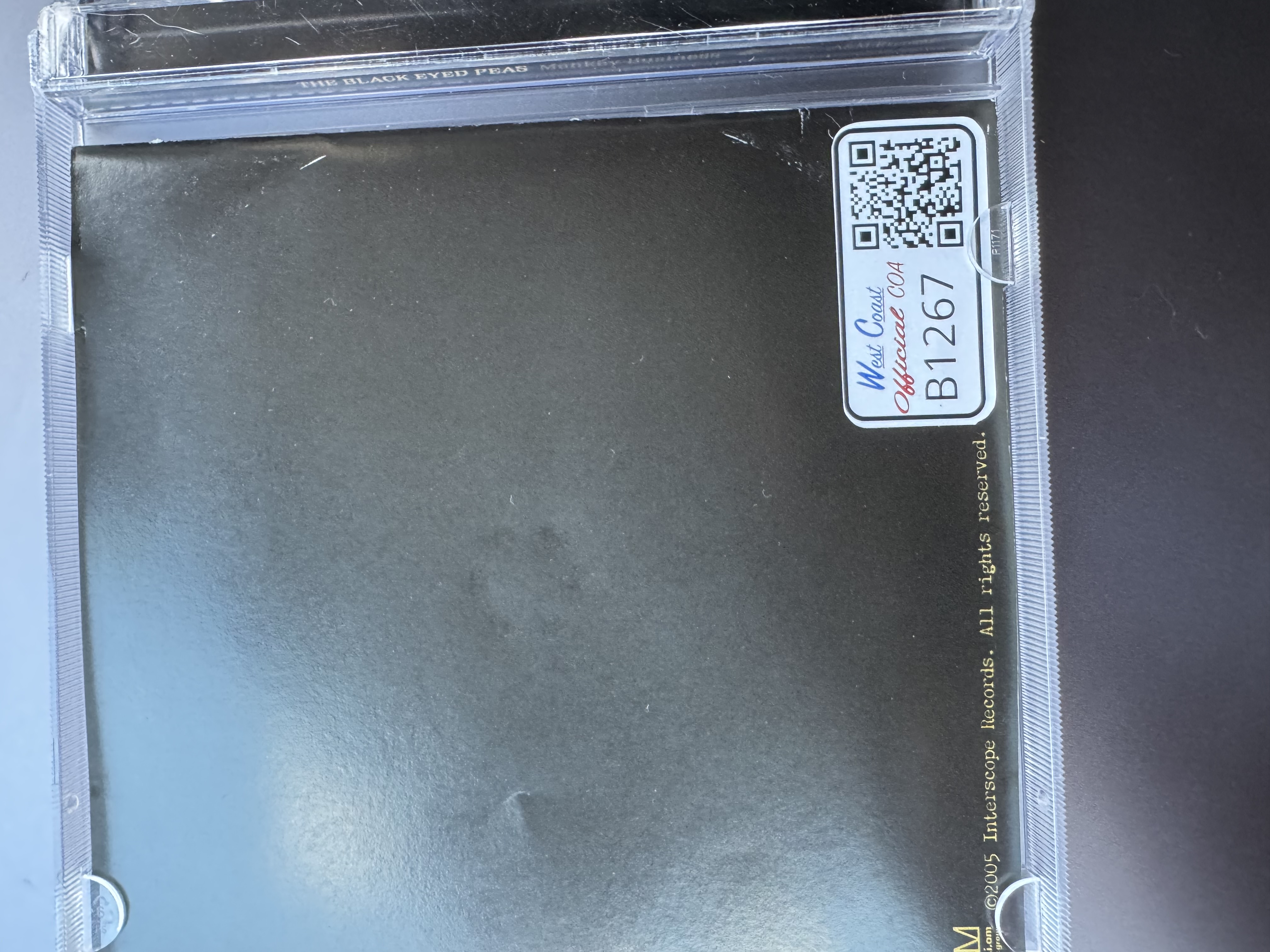 B 1267 the Black Eyed Peas monkey business signed autograph CD booklet signed by Fergie