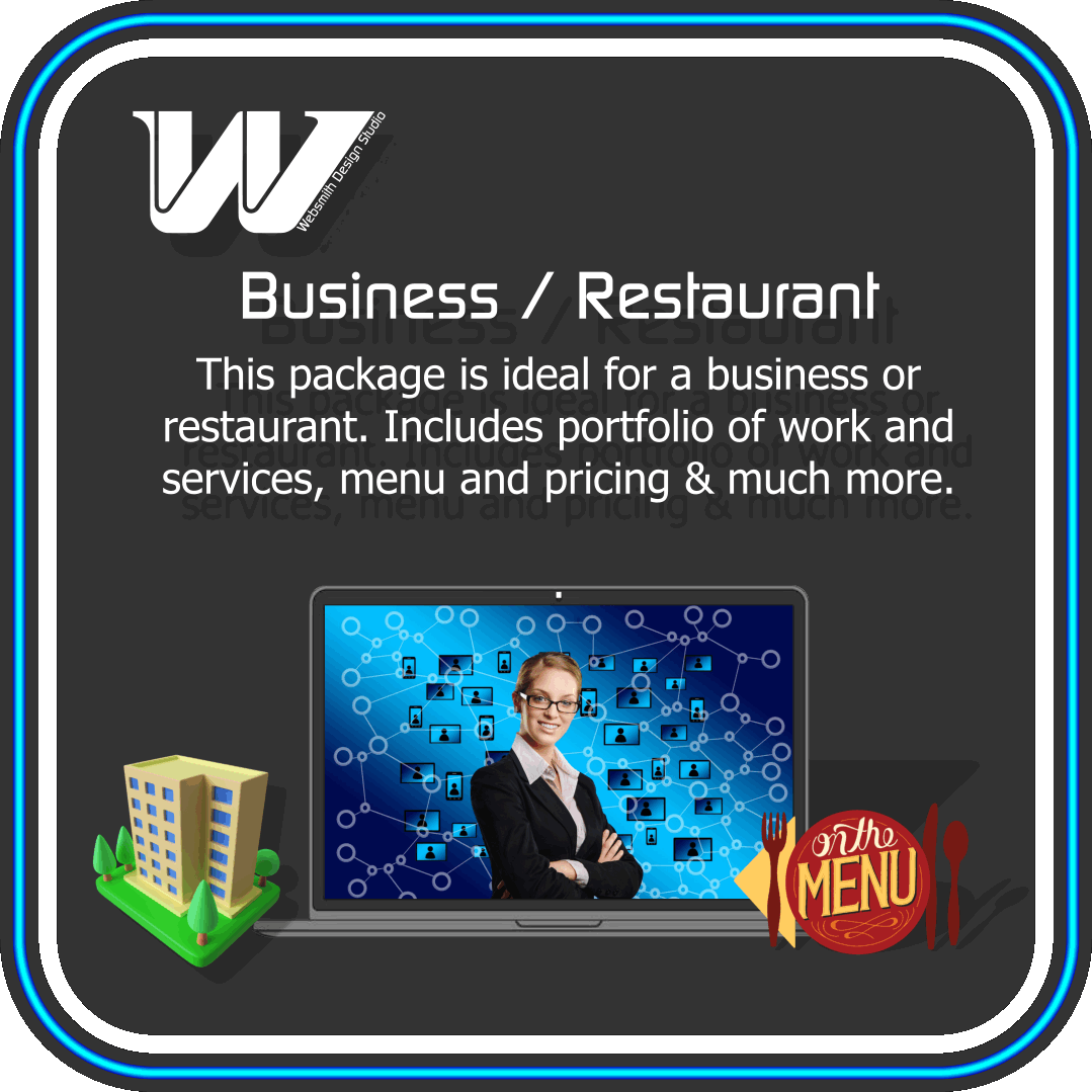 Business / Restaurant Website Package