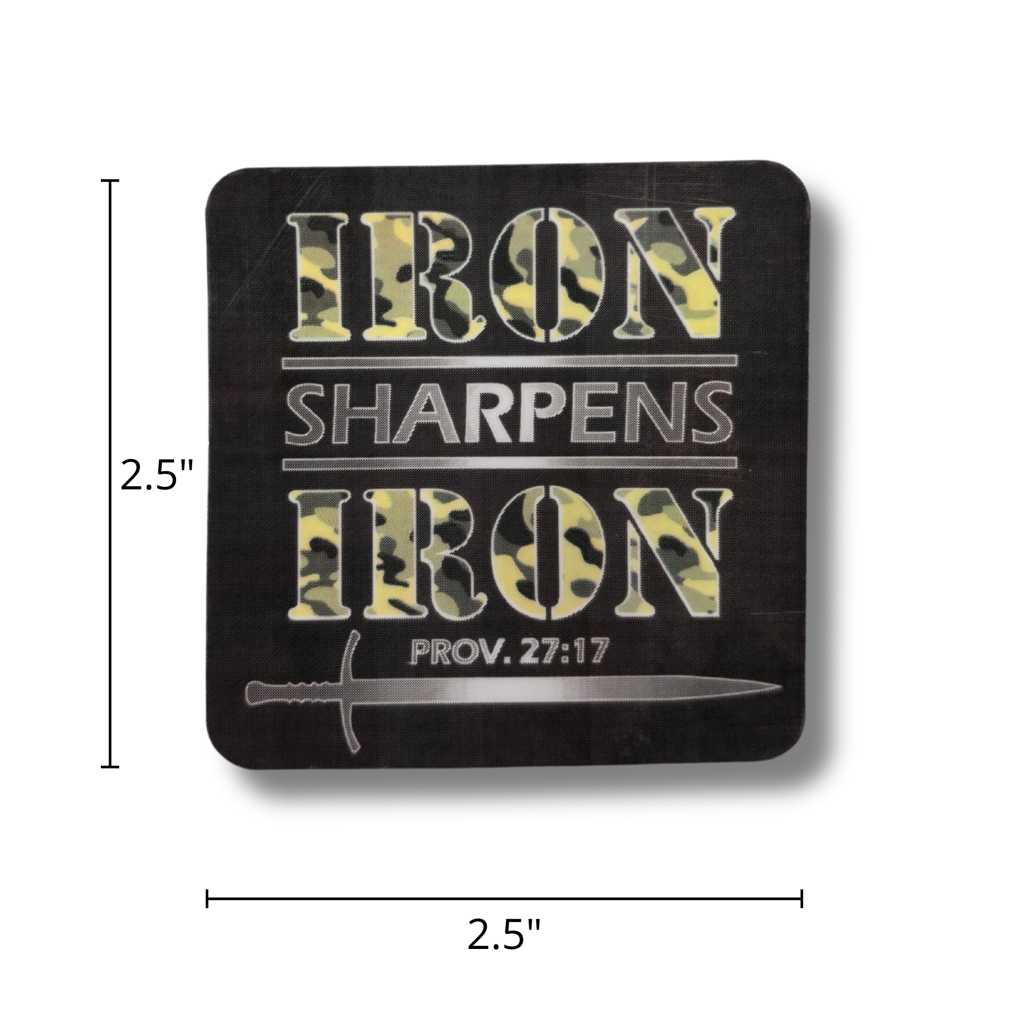 Iron Sharpens Iron Sticker