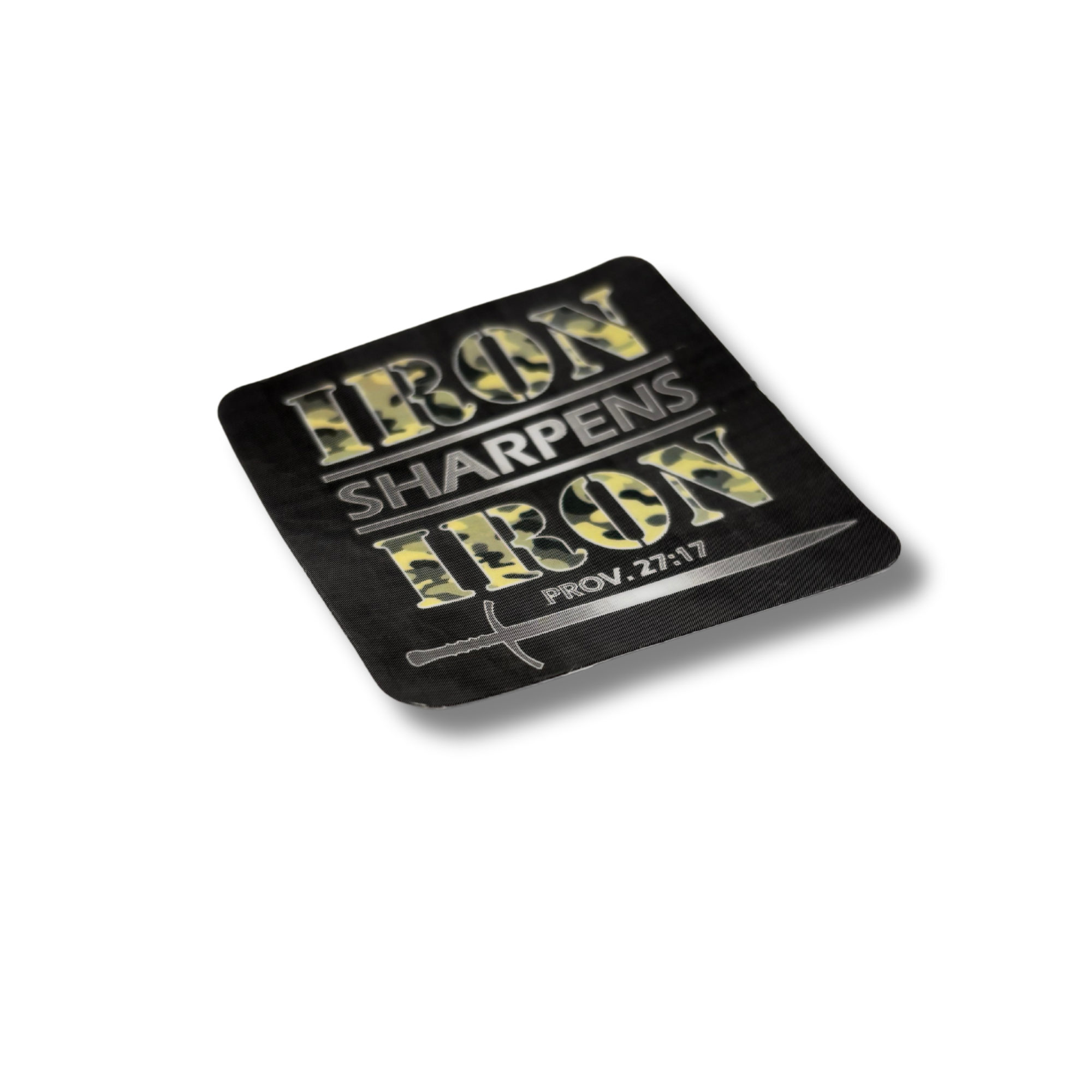 Iron Sharpens Iron Sticker