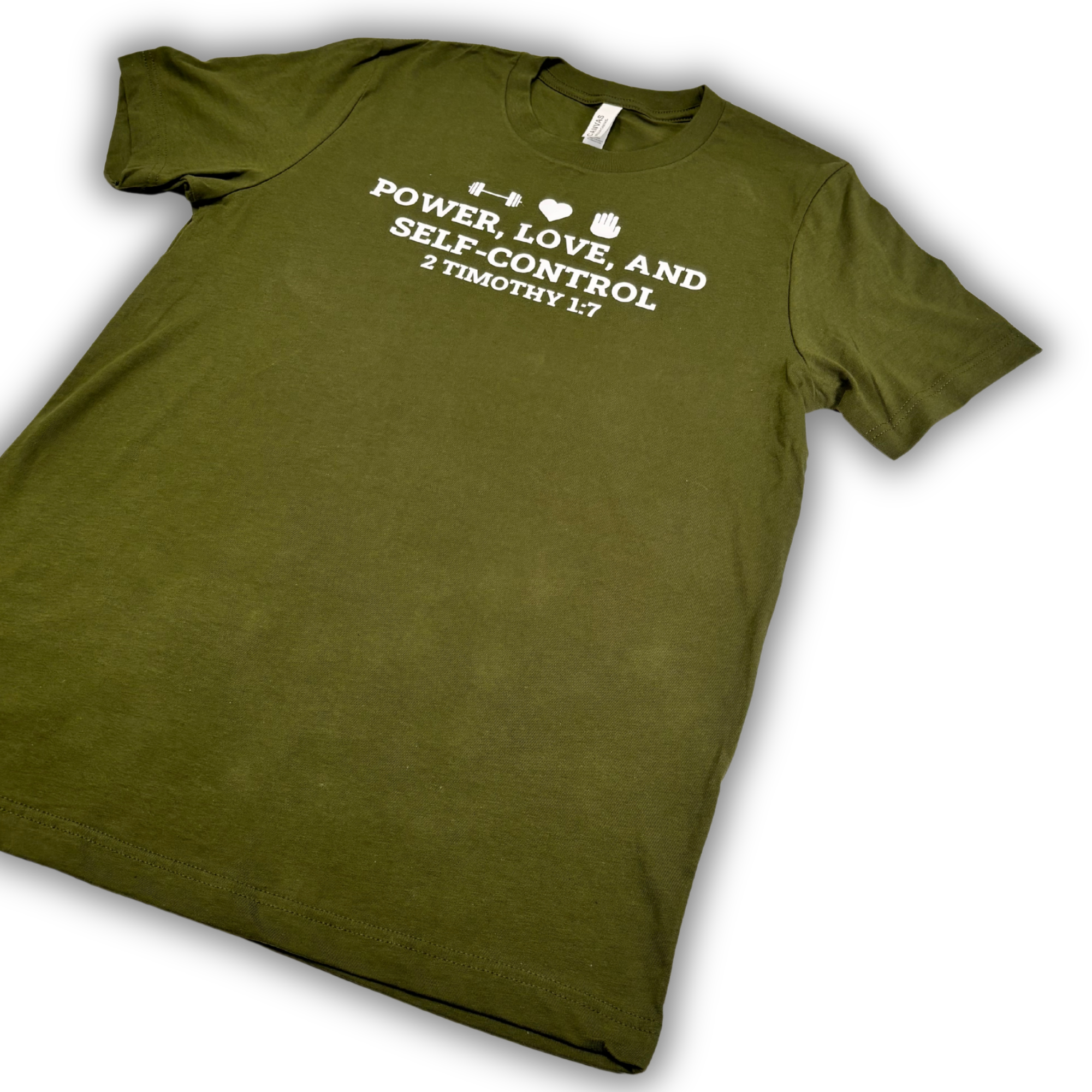 'Power, Love, Self-Control' Graphic T-Shirt