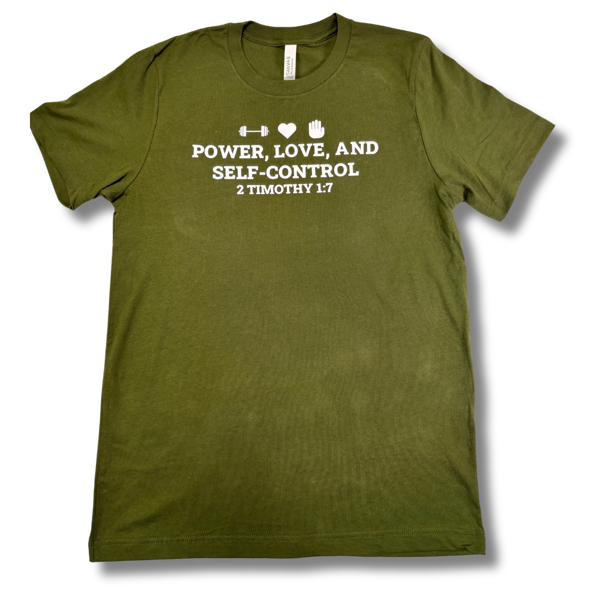 'Power, Love, Self-Control' Graphic T-Shirt