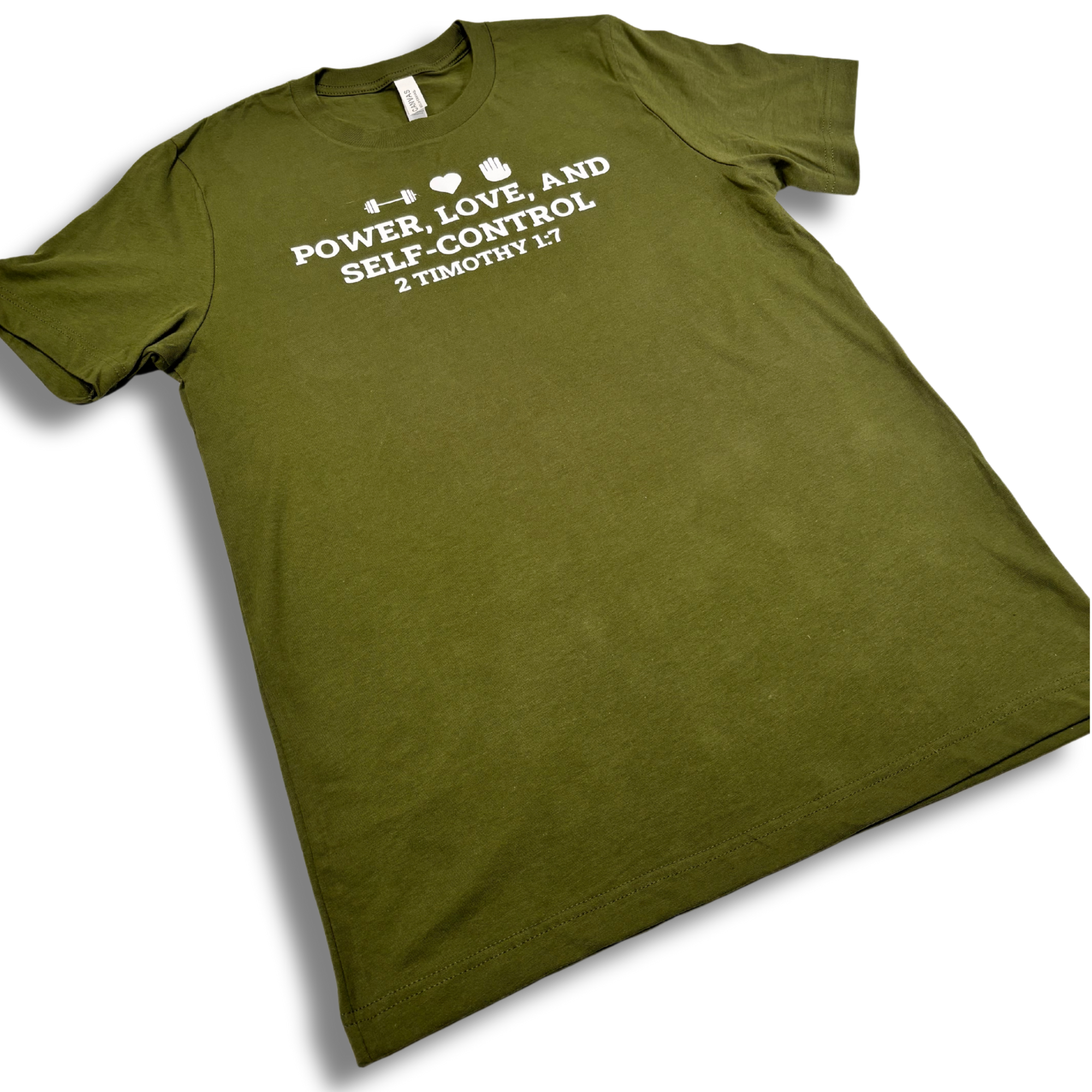 'Power, Love, Self-Control' Graphic T-Shirt