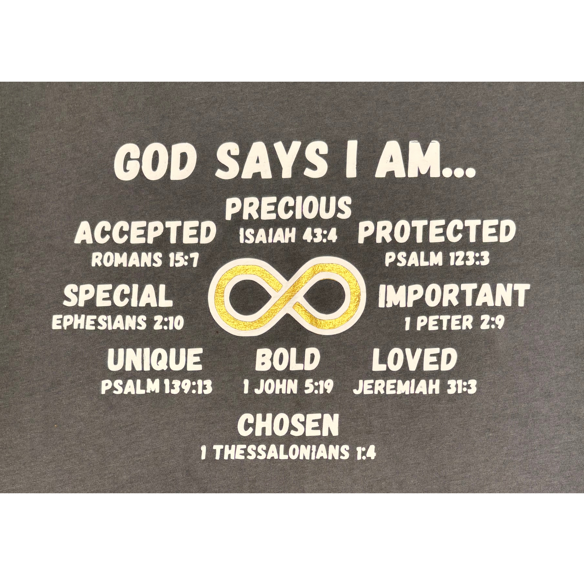 'God says I am' T-Shirt