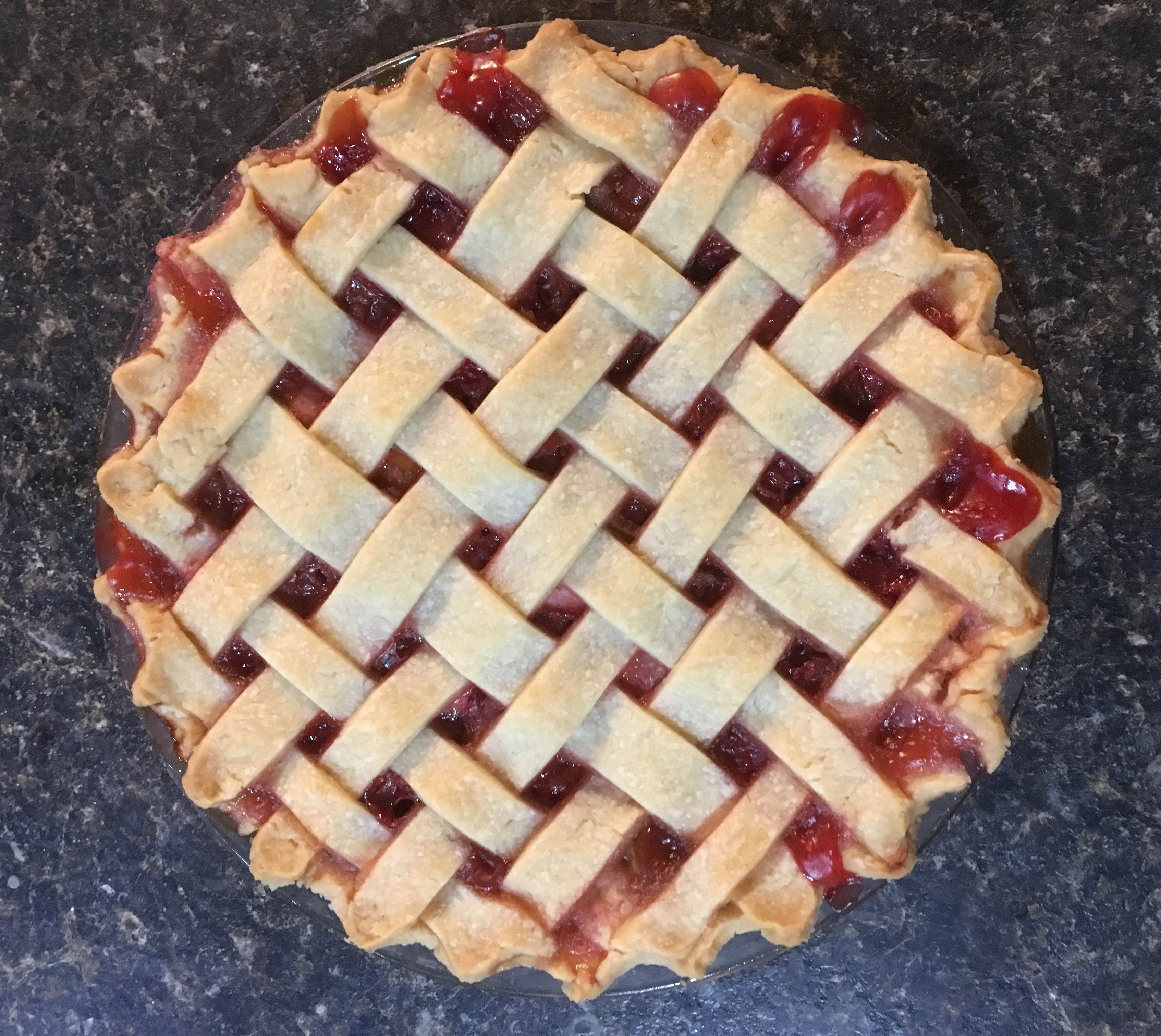 Strawberry Rhubarb Pie 10"