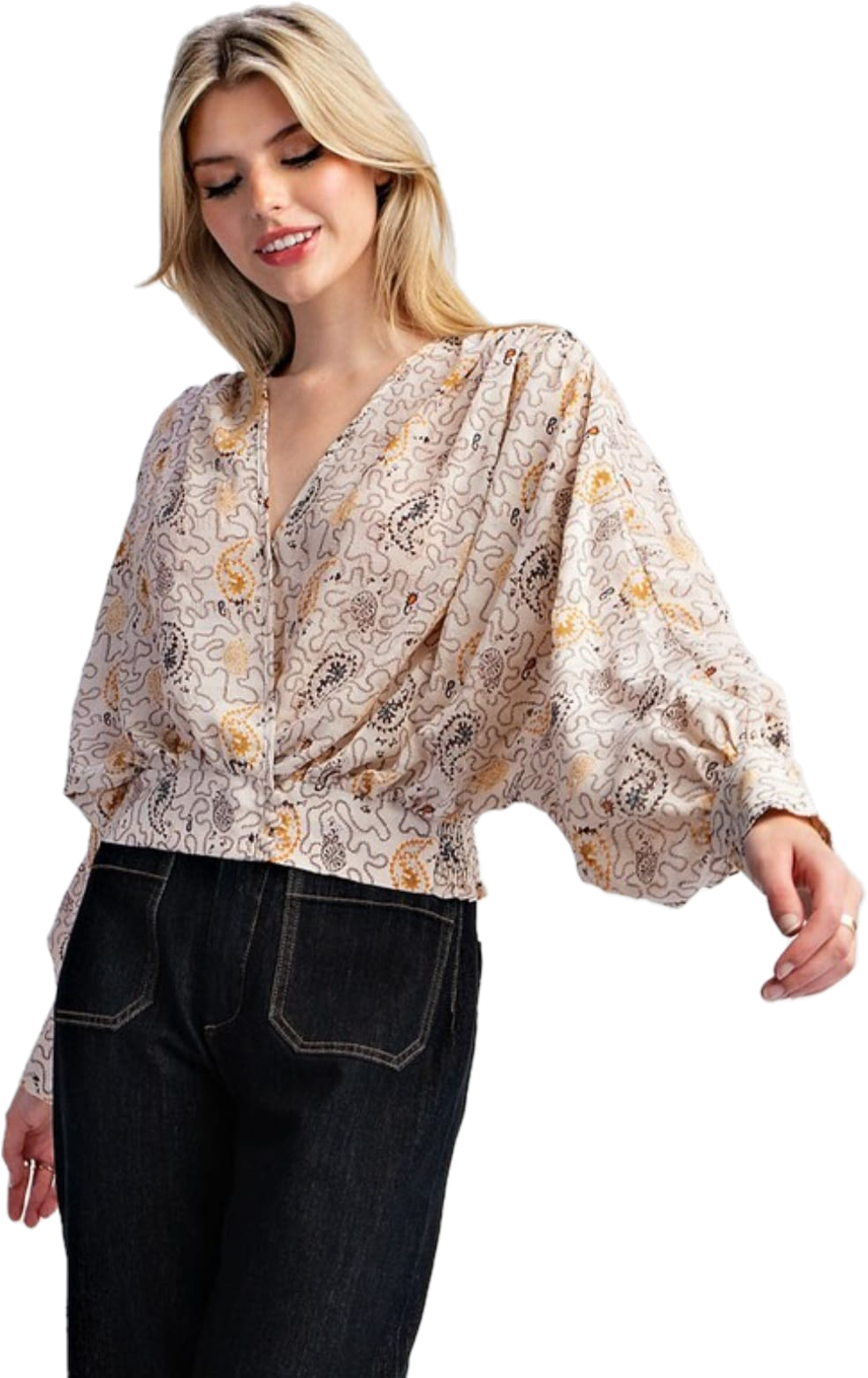 Floral Patterned Blouse