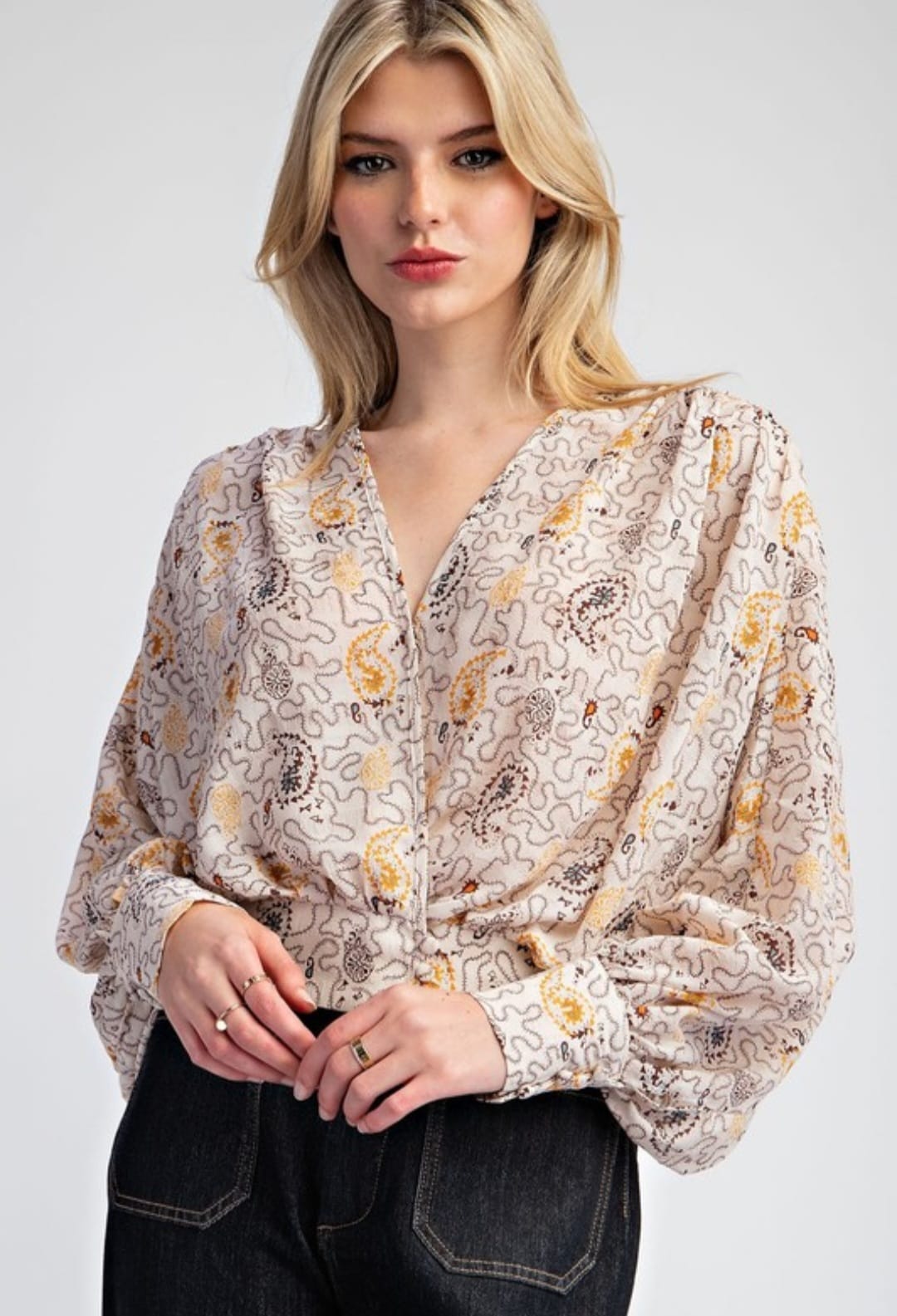Floral Patterned Blouse