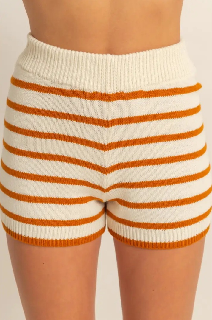 Striped Knit Lounge Set