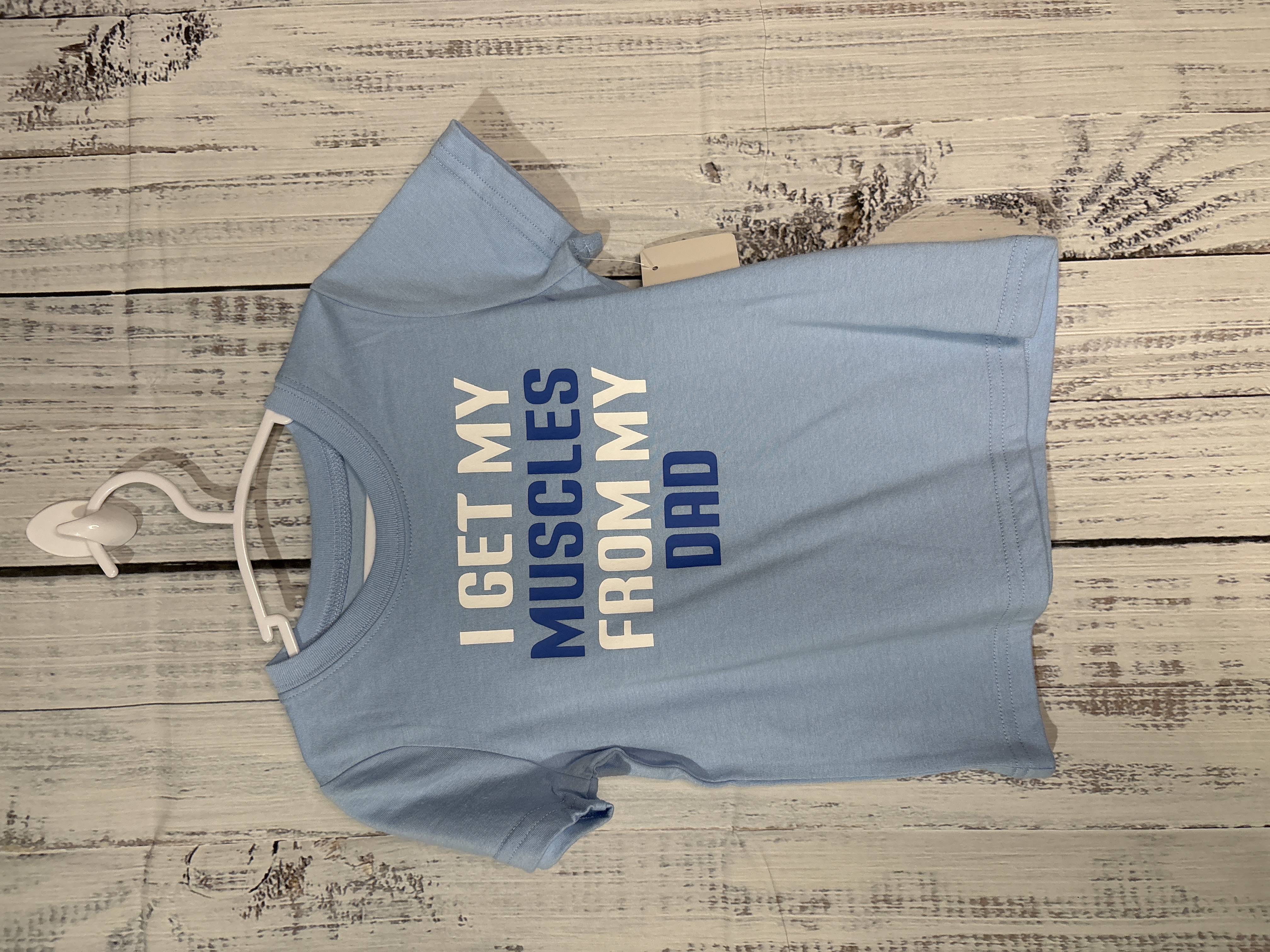I Get My Muscles From My Dad Shirt 
