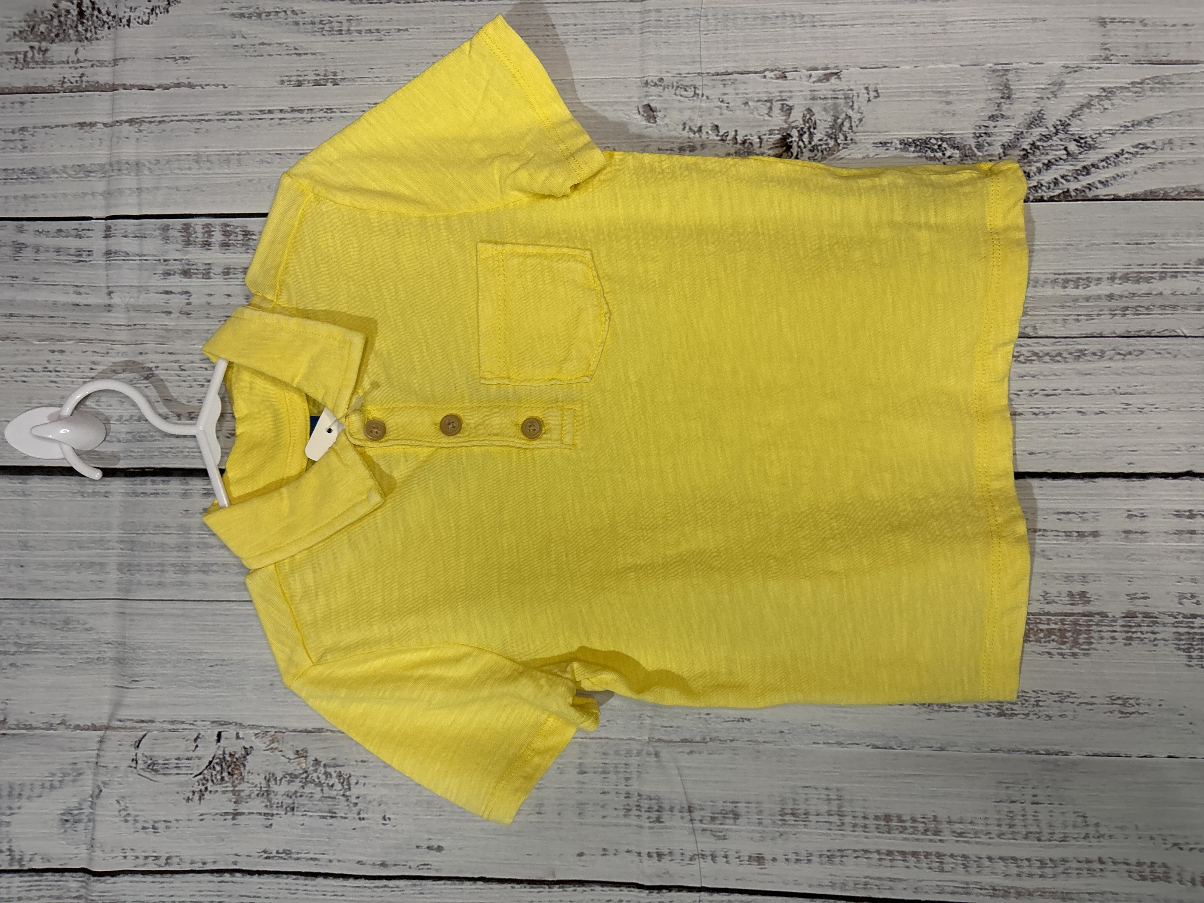 Yellow polo